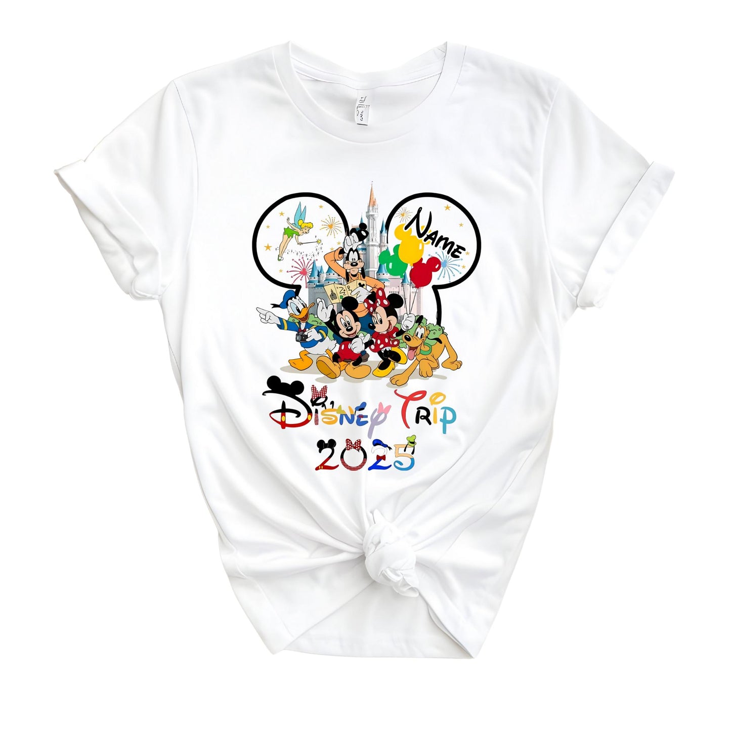 Personalized Disneyland Family Trip Shirt: Custom Vacation Tee