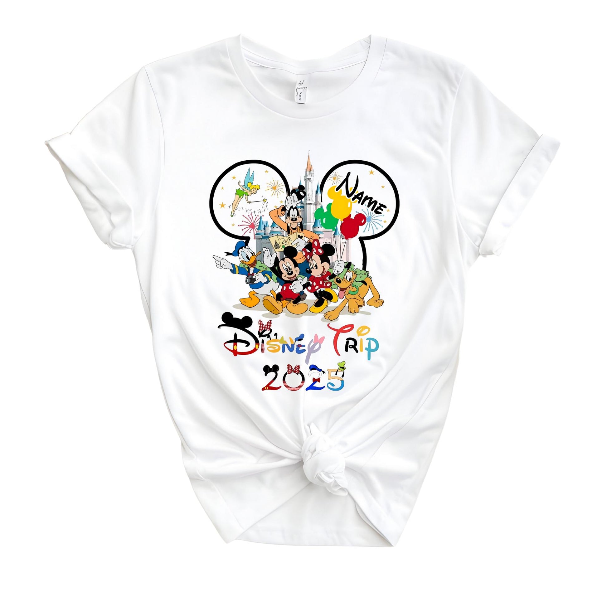 Personalized Disneyland Family Trip Shirt: Custom Vacation Tee
