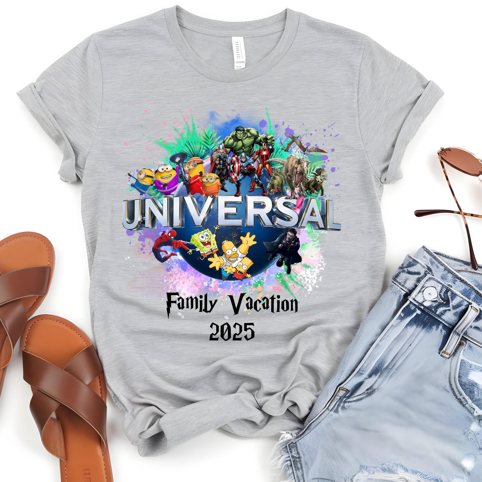 Universal Studios Shirt, Family Vacation 2025 Shirt, Universal Studios Family Trip Shirt, Disney Family Shirt, Family Vacation Shirts