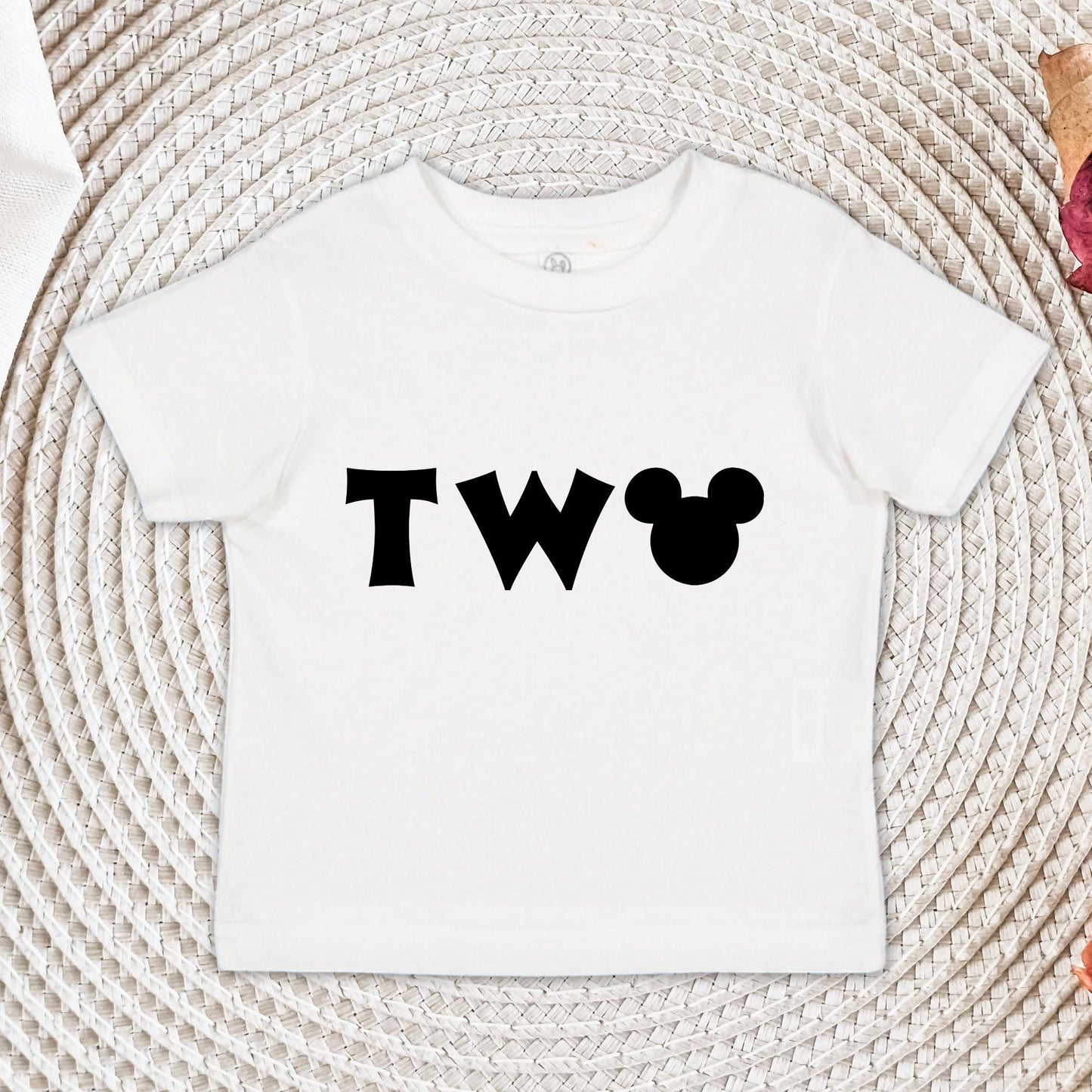 Second Birthday Mickey Mouse Shirt: Vintage Toddler Party Tee