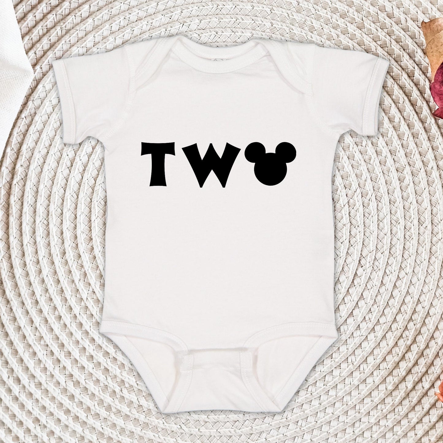Second Birthday Mickey Mouse Shirt: Vintage Toddler Party Tee