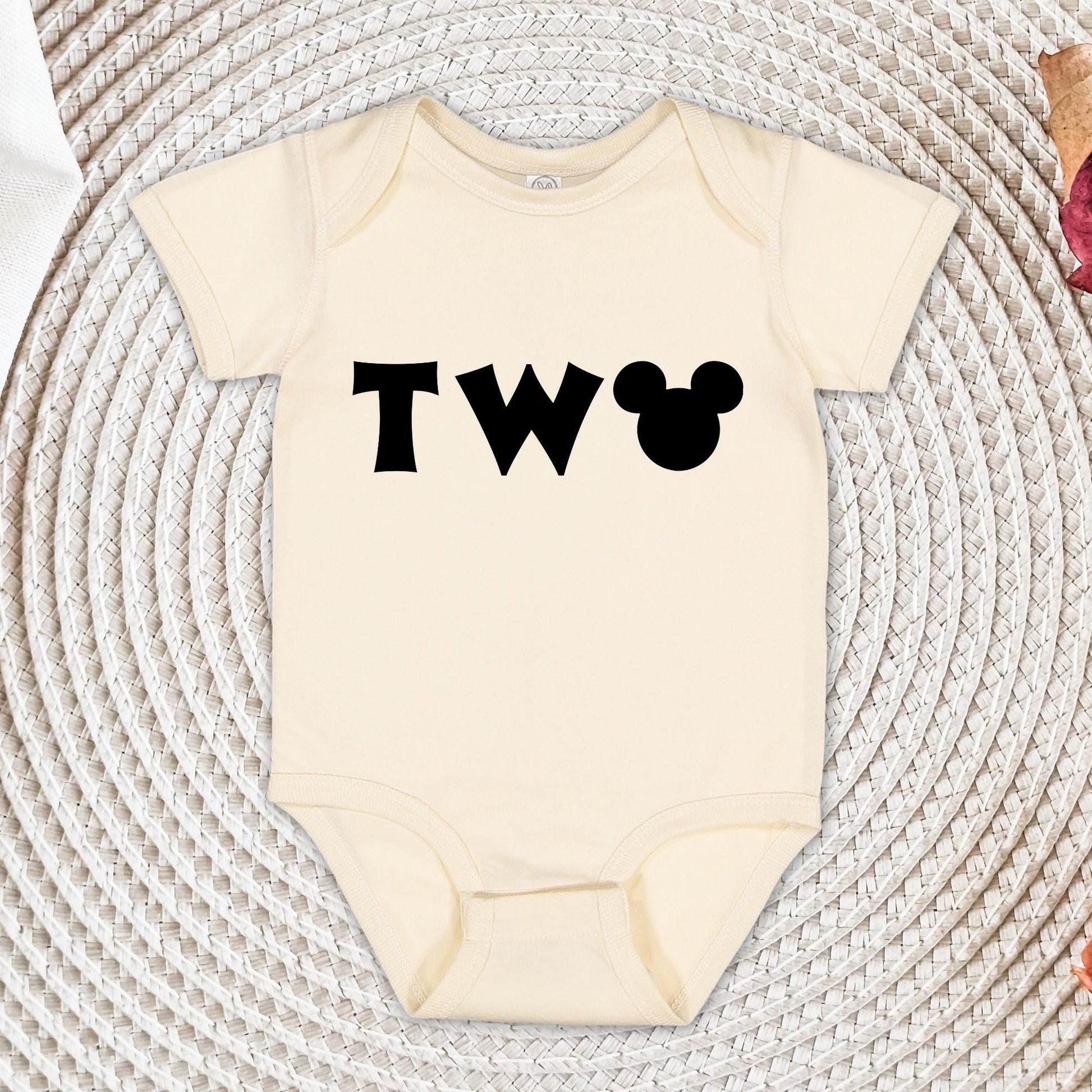 Second Birthday Mickey Mouse Shirt: Vintage Toddler Party Tee