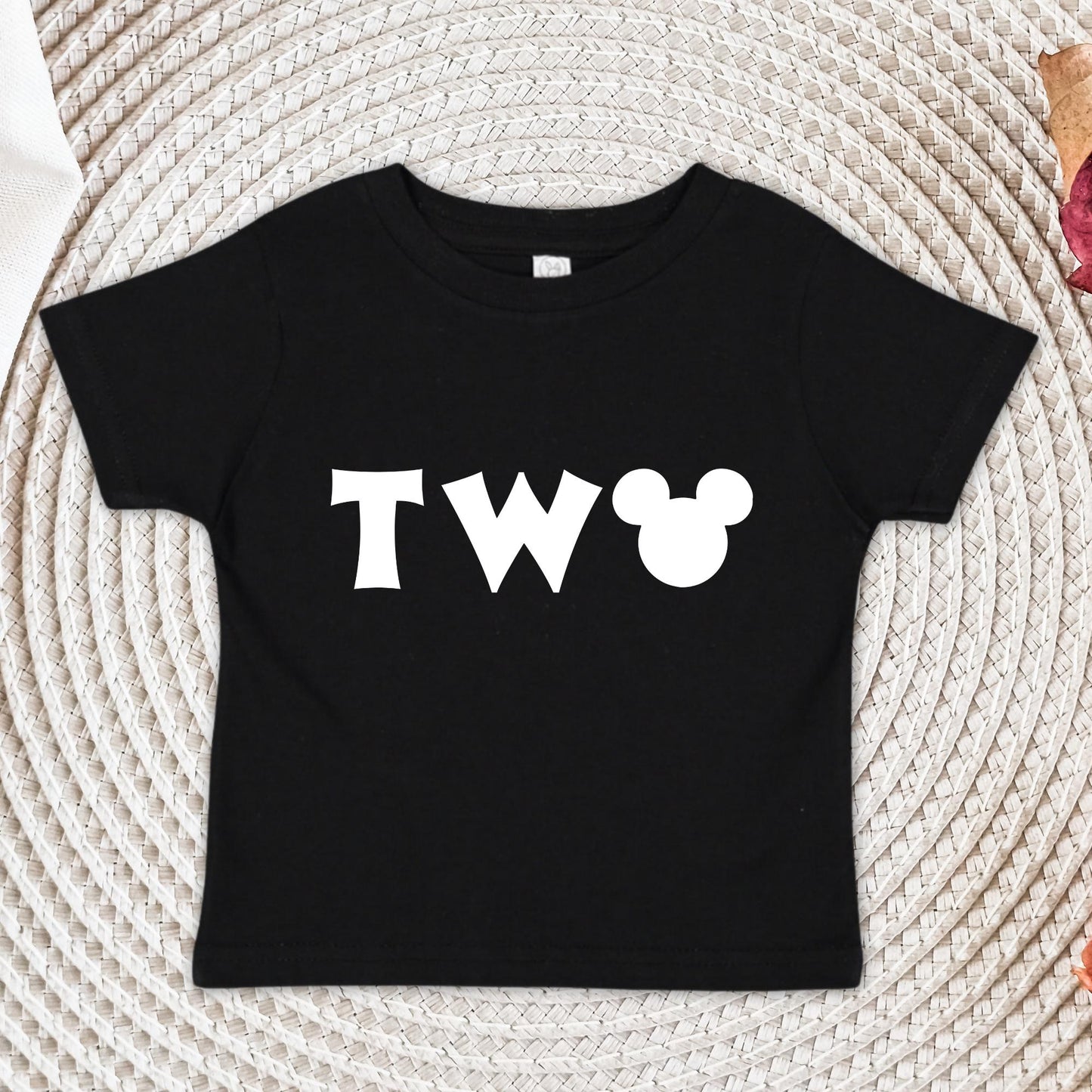 Second Birthday Mickey Mouse Shirt: Vintage Toddler Party Tee