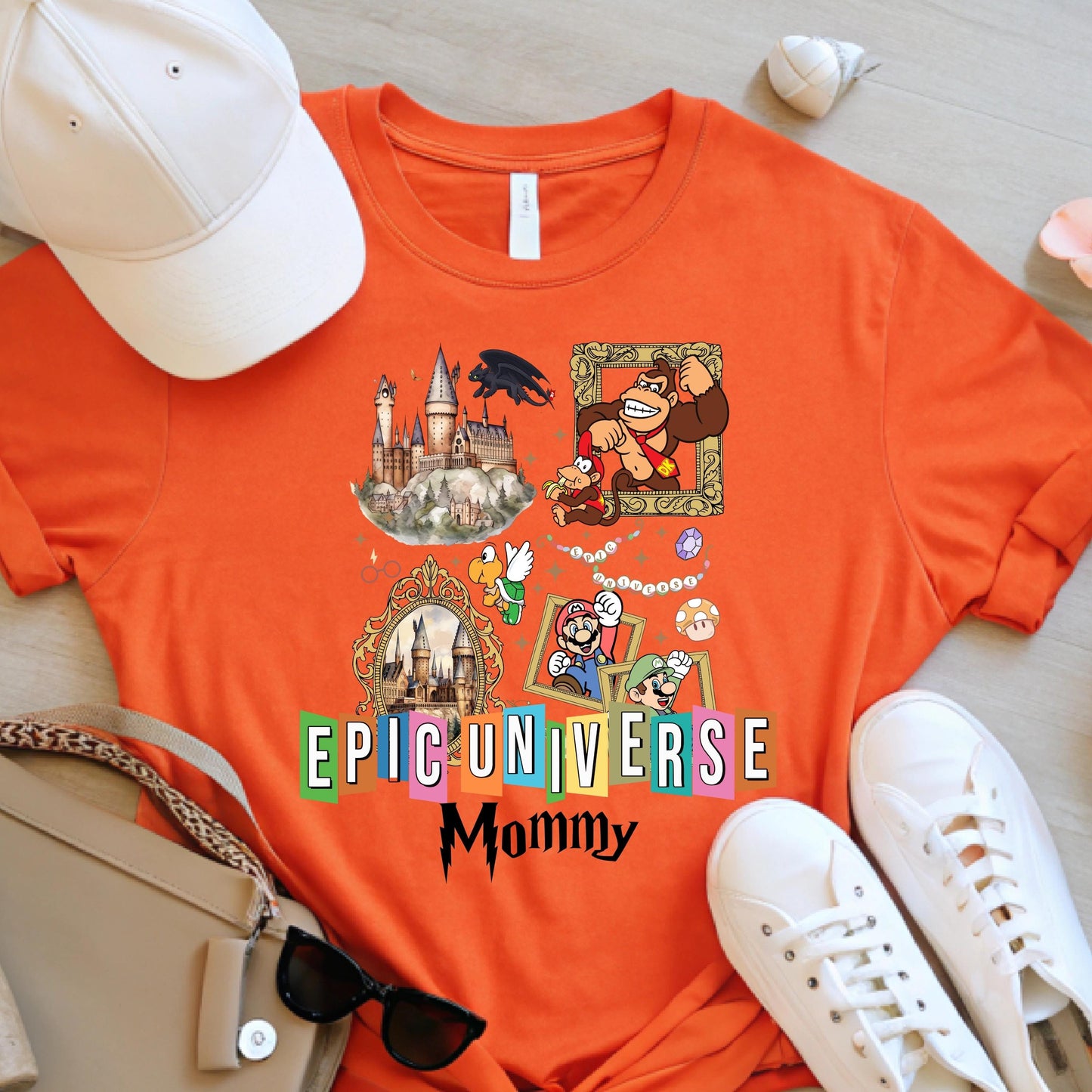 Epic Universe Family Shirts, Custom Epic Universe Shirt, Retro Universal Epic Universe Matching Shirts, Baby Bodysuit, Epic Universe Shirts