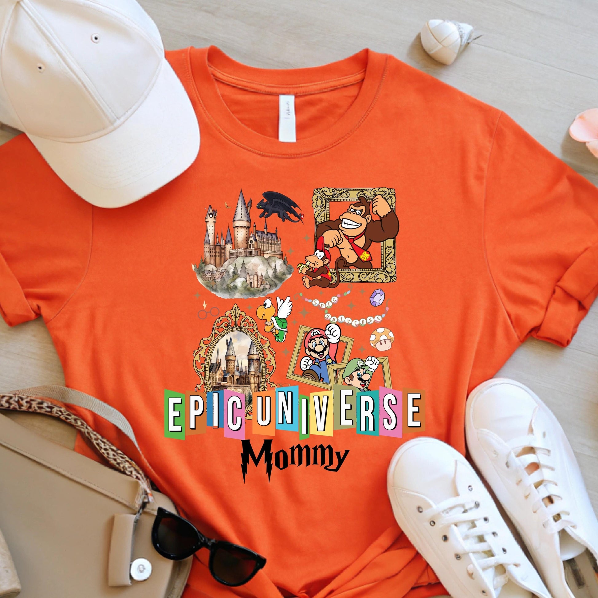 Epic Universe Family Shirts, Custom Epic Universe Shirt, Retro Universal Epic Universe Matching Shirts, Baby Bodysuit, Epic Universe Shirts