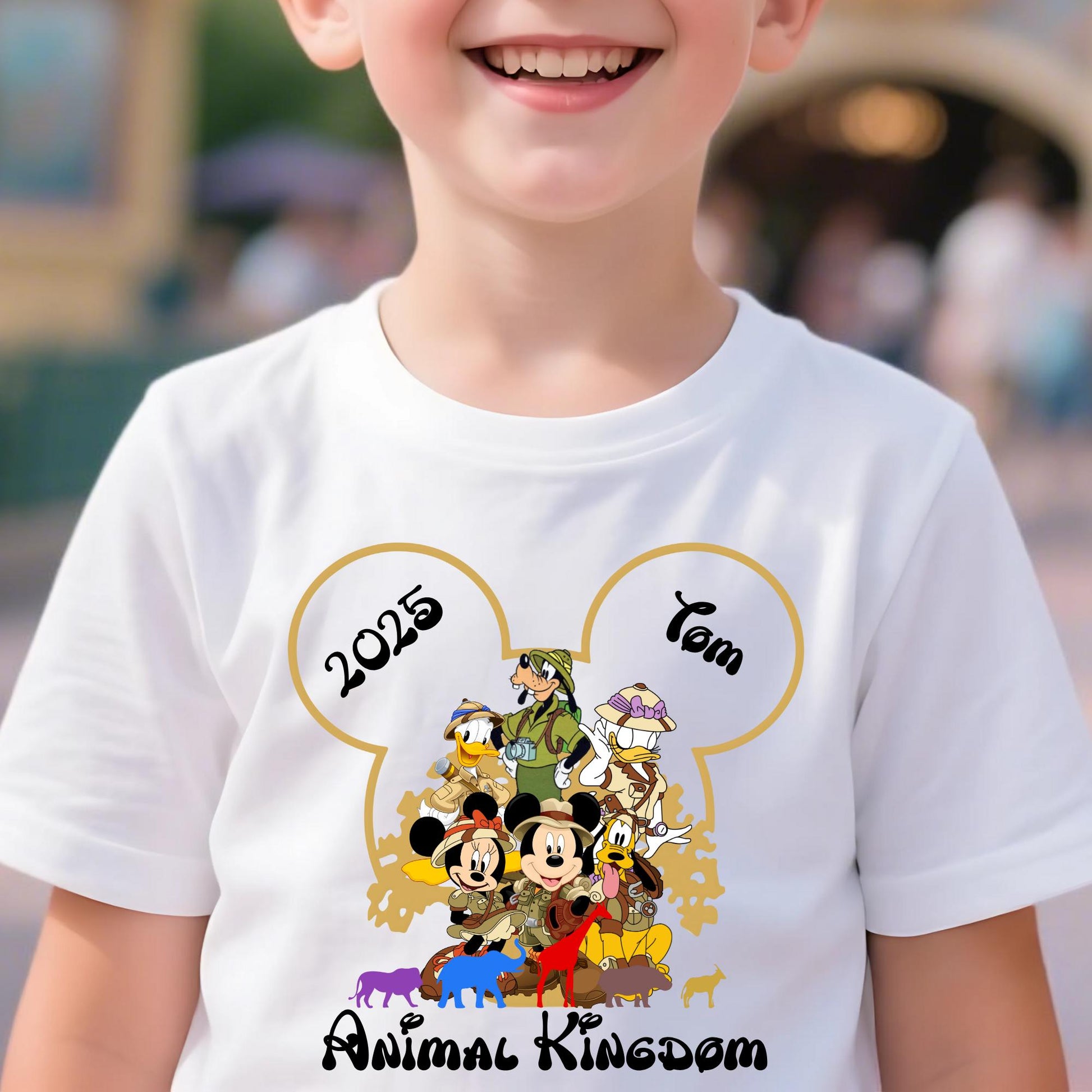 Custom Disney Animal Kingdom Shirts, Safari Family Matching Shirts, Disney Trip Shirts, Disney Birthday Shirt, Disneyworld Shirt