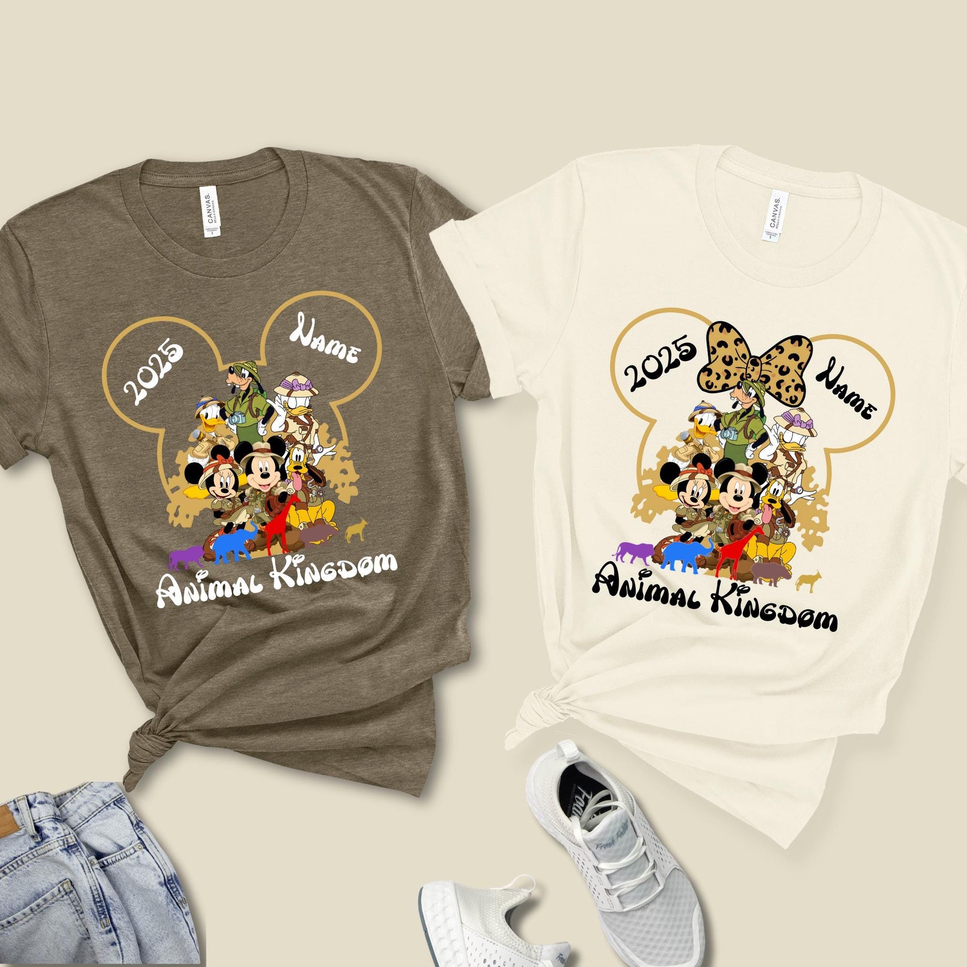 Custom Disney Animal Kingdom Shirts, Safari Family Matching Shirts, Disney Trip Shirts, Disney Birthday Shirt, Disneyworld Shirt