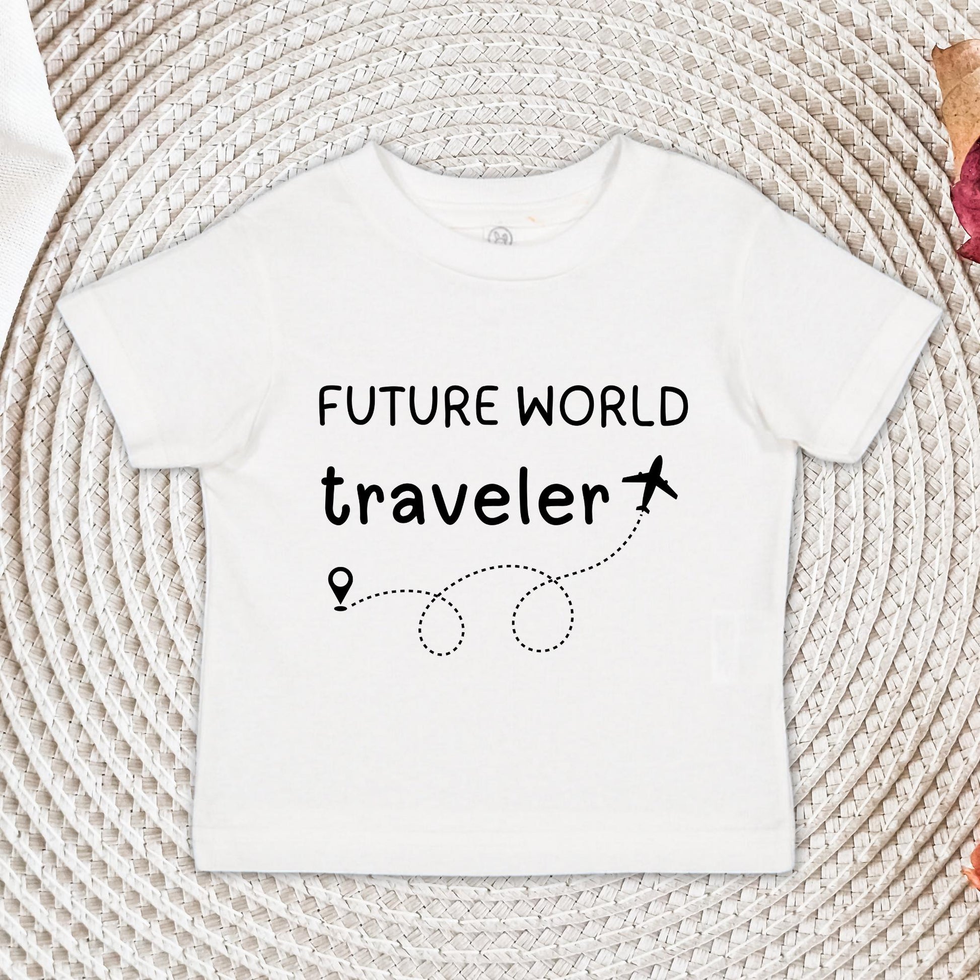 Future World Traveler Onesie®, Baby Announcement Gift, Traveler Toddler Shirt | Baby Bodysuit, Cute Natural Pregnancy Reveal Baby Suit