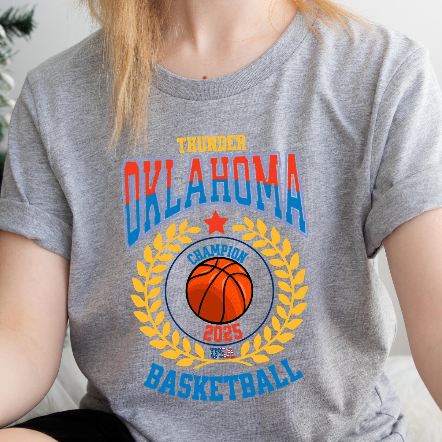 Vintage Oklahoma Basketball T-Shirt: Retro Thunder Fan Gear