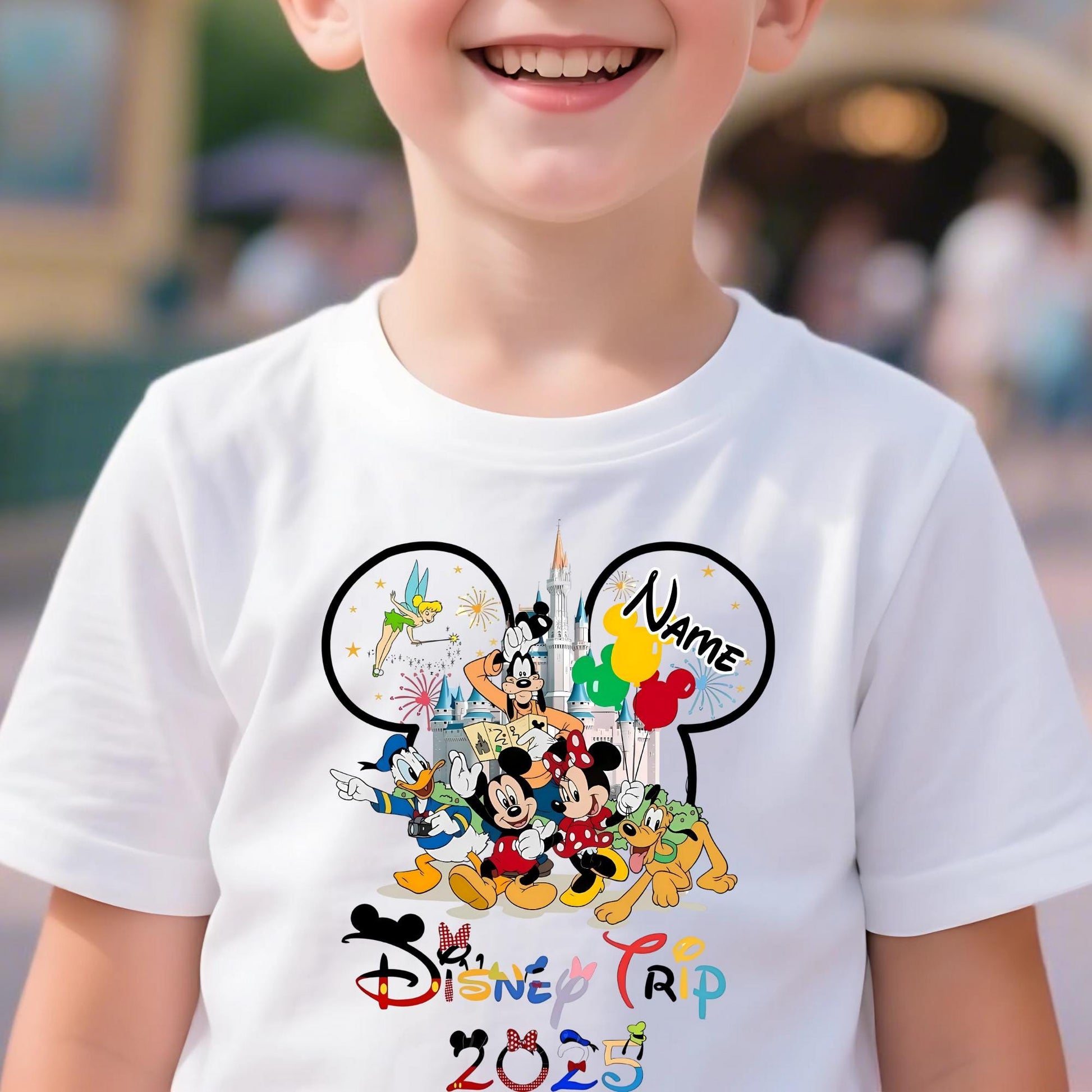 Personalized Disneyland Family Trip Shirt: Custom Vacation Tee