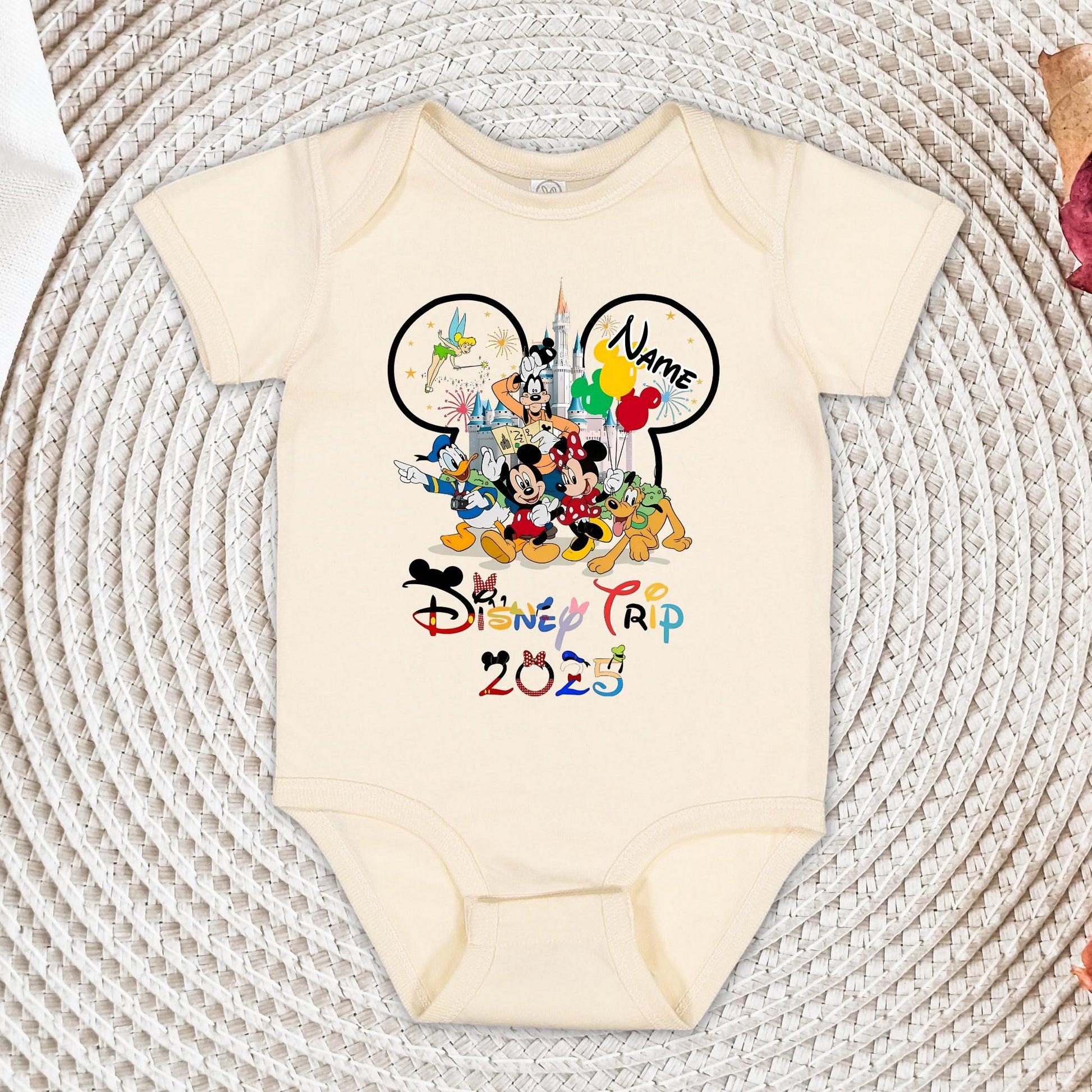 Personalized Disneyland Family Trip Shirt: Custom Vacation Tee