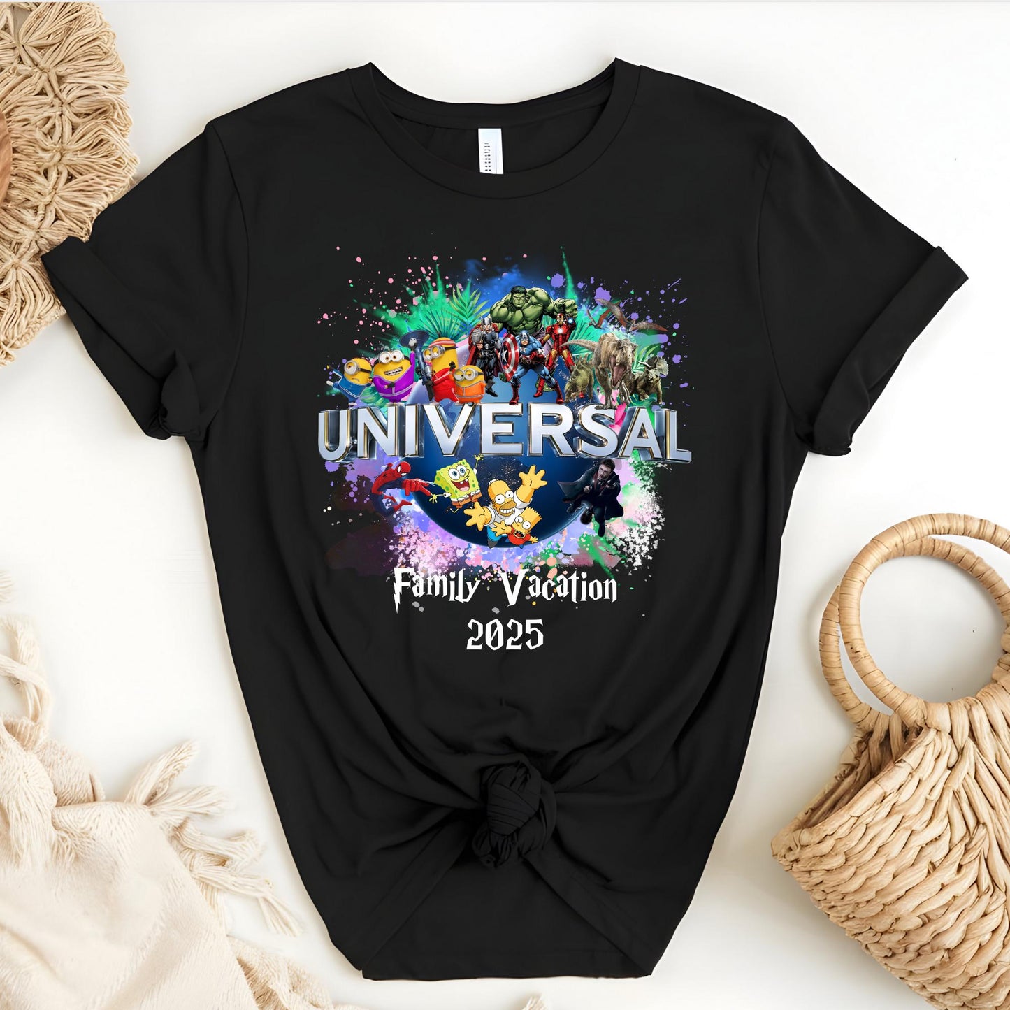 Universal Studios Shirt, Family Vacation 2025 Shirt, Universal Studios Family Trip Shirt, Disney Family Shirt, Family Vacation Shirts