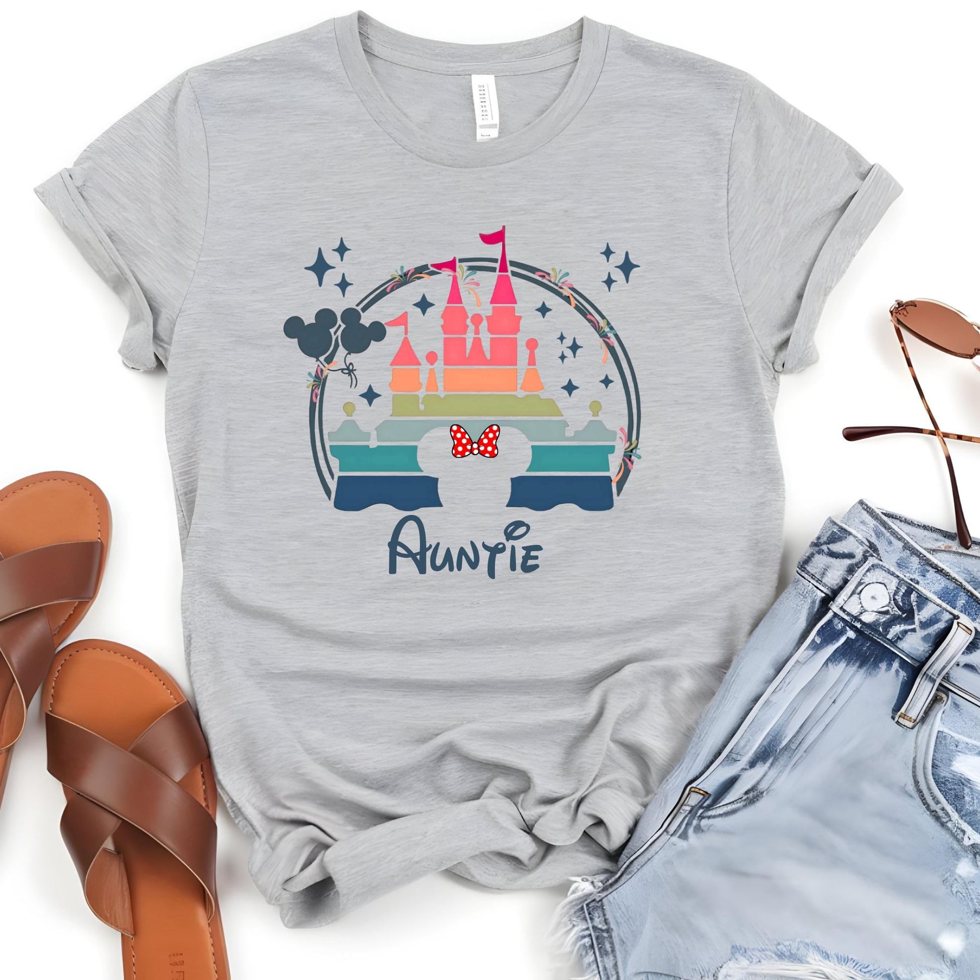 Custom Disney Trip Shirt, Disney Family Matching Shirts, Disneyland Trip Tee, Disney Castle 2025 T-shirt, Disney Birthday Squad Shirts