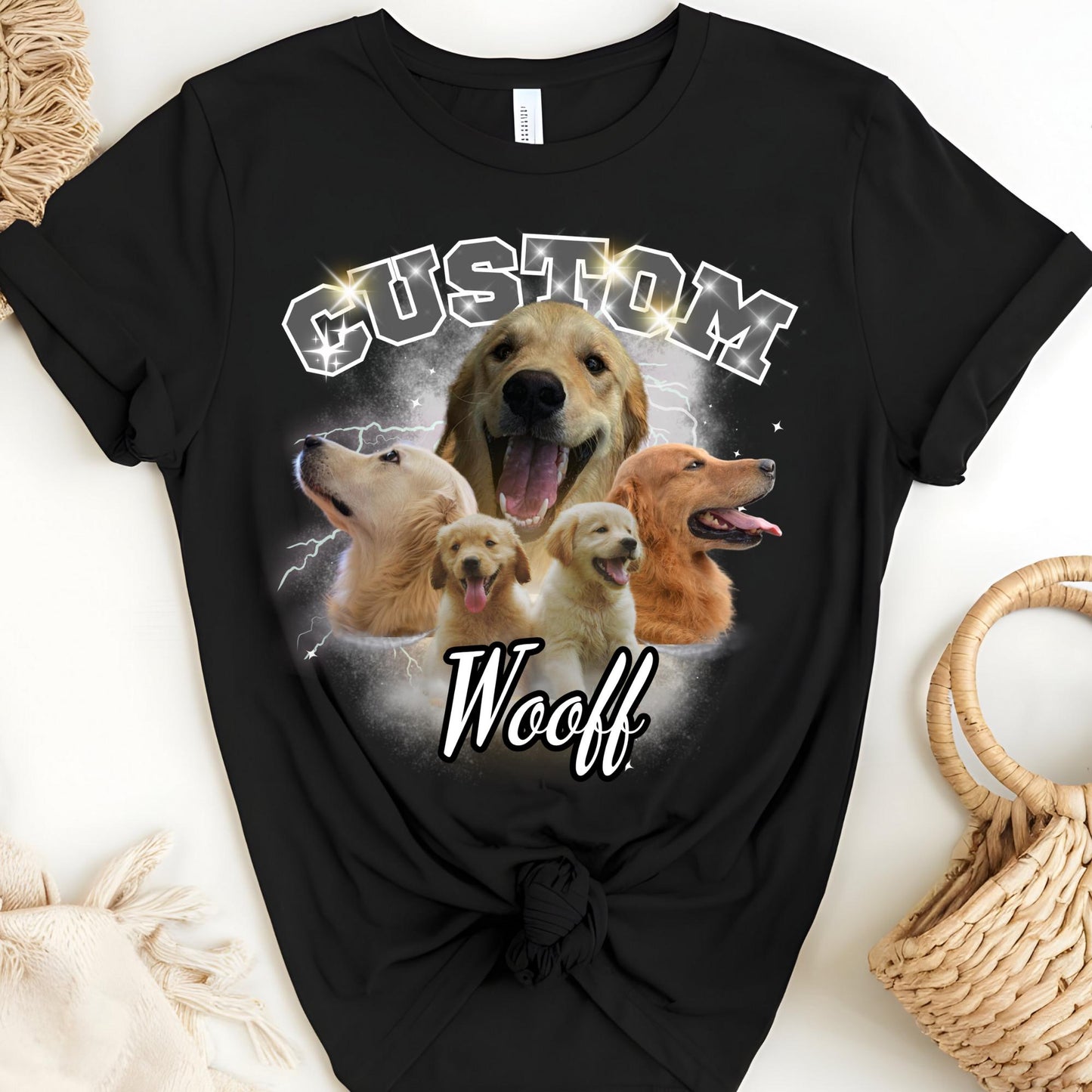 Personalized  Dog Bootleg Shirt, Custom Dog Shirt, Custom Dog Bootleg Shirt, Dad Shirt, Custom Pet Shirt, Gift for Dad, Bootleg Rap Tee