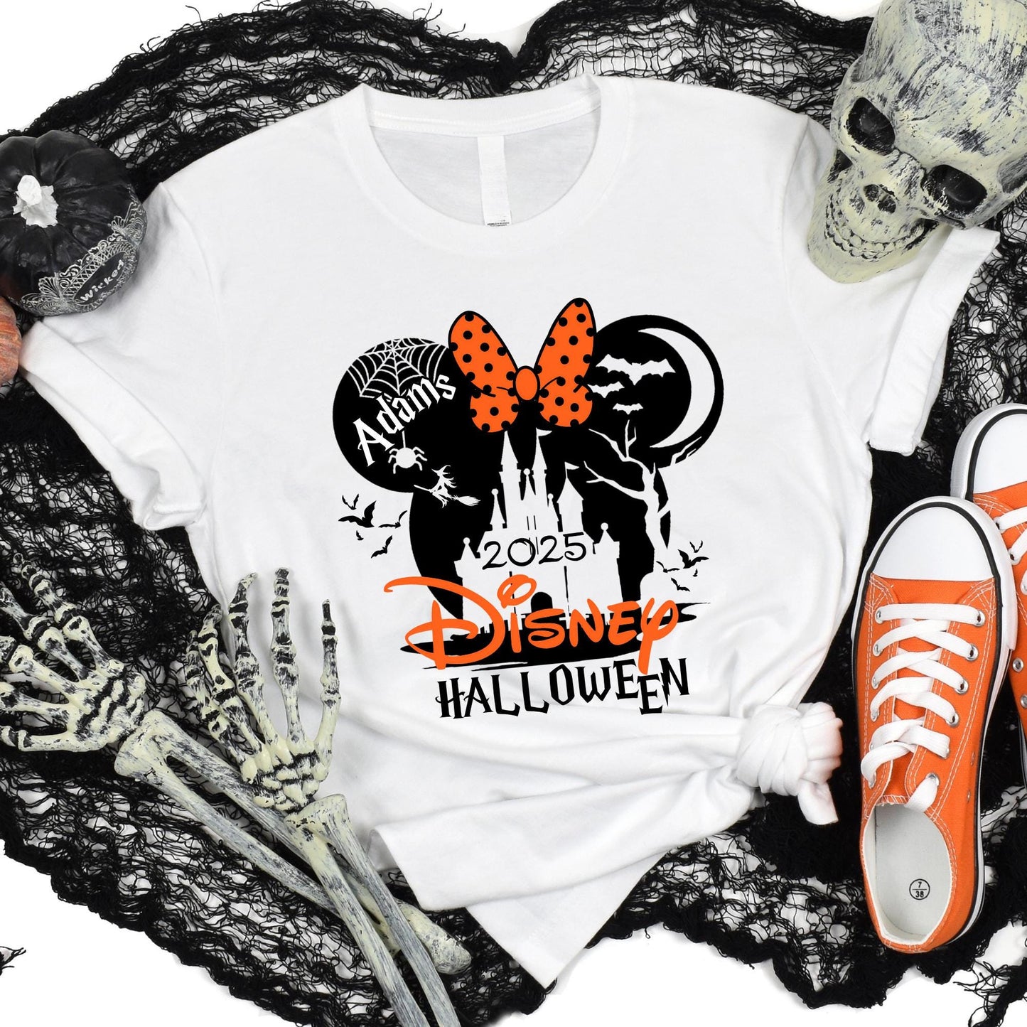2025 Disney Halloween Custom Shirt, Disney Shirt, Halloween Matching Shirts, Personalized Disney Family Tee, Halloween Tee, Disneyland Shirt
