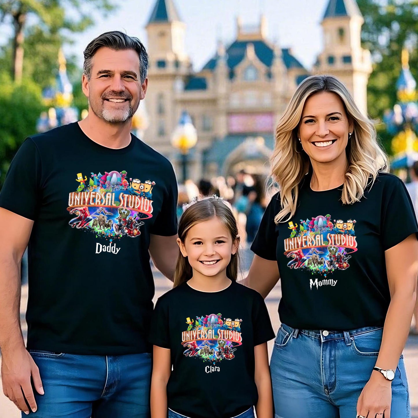 Personalized  Universal Studios Shirt, Family Vacation 2025 Shirt, Disney Family T-shirt, Universal Studios Family Trip Tee
