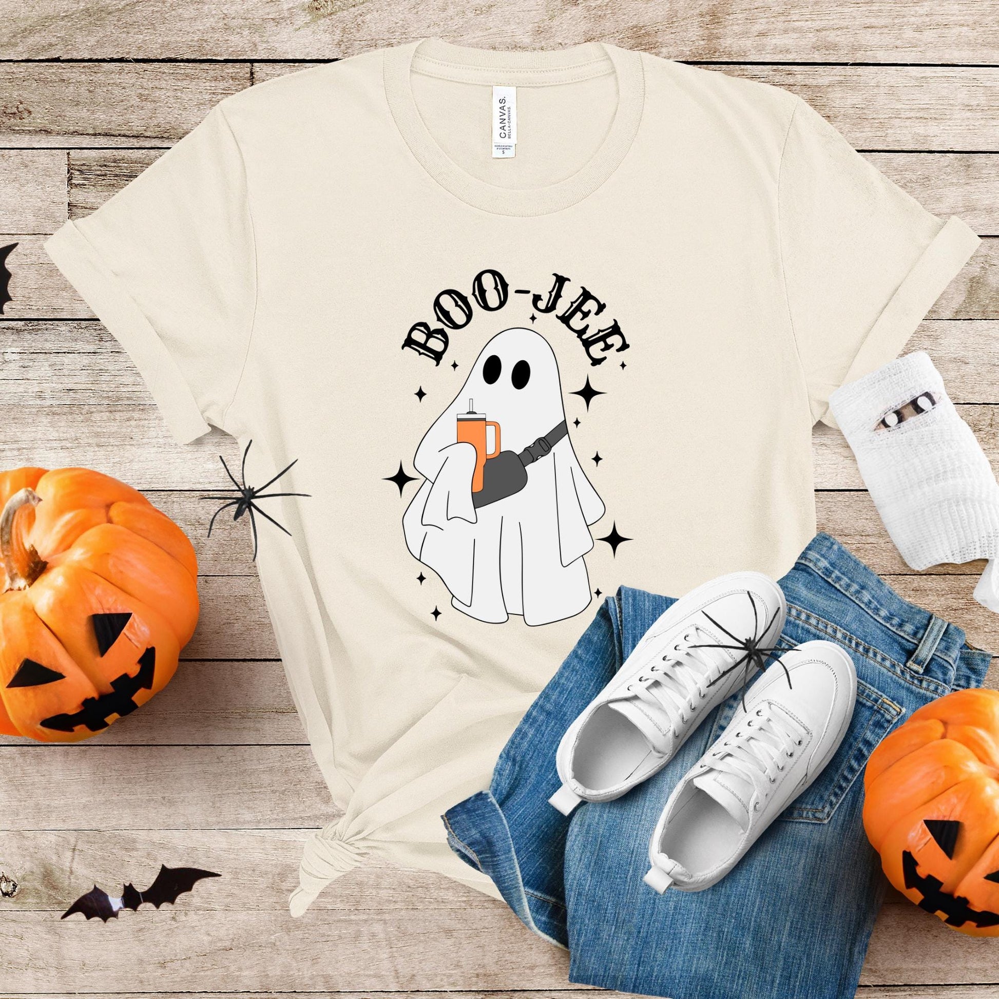 Boo Jee Ghost T-Shirt: Spooky Season Halloween Tee