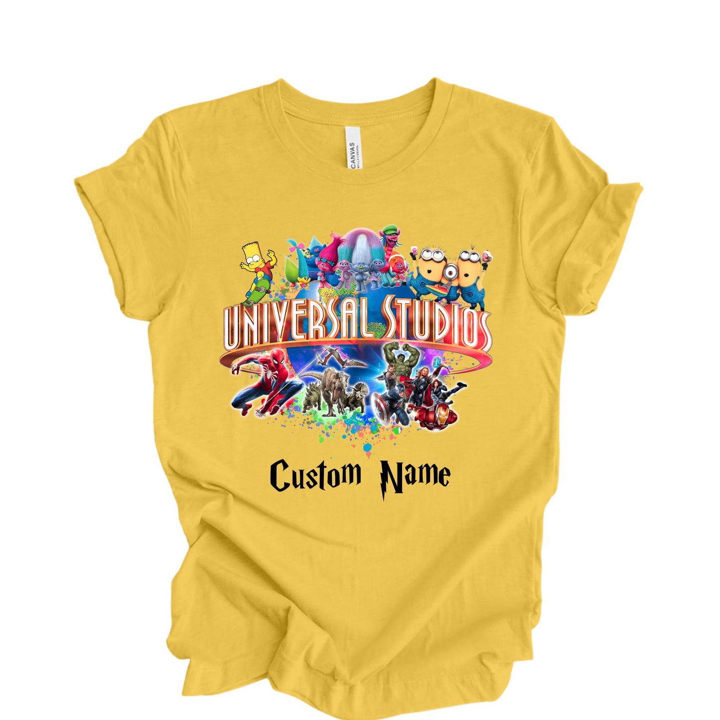 Personalized  Universal Studios Shirt, Family Vacation 2025 Shirt, Disney Family T-shirt, Universal Studios Family Trip Tee