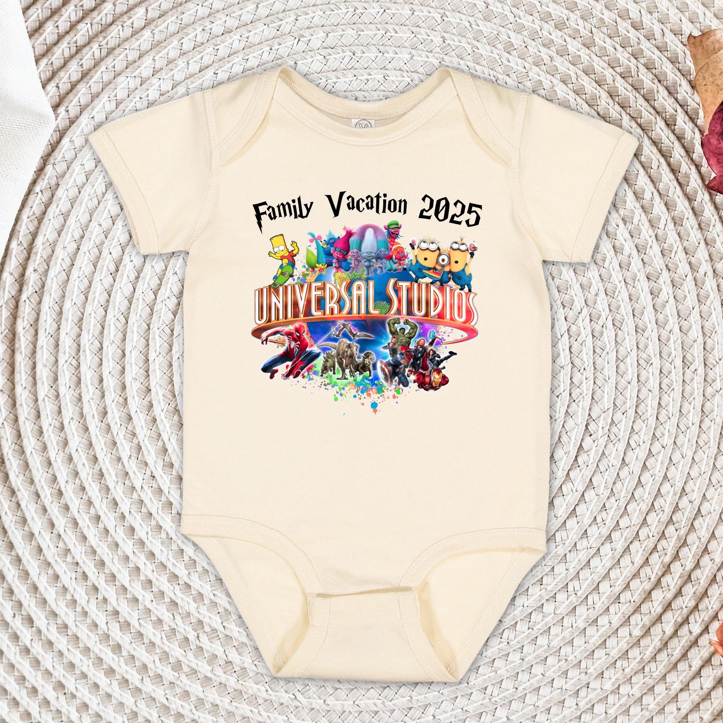 Personalized  Universal Studios Shirt, Family Vacation 2025 Shirt, Disney Family T-shirt, Universal Studios Family Trip Tee