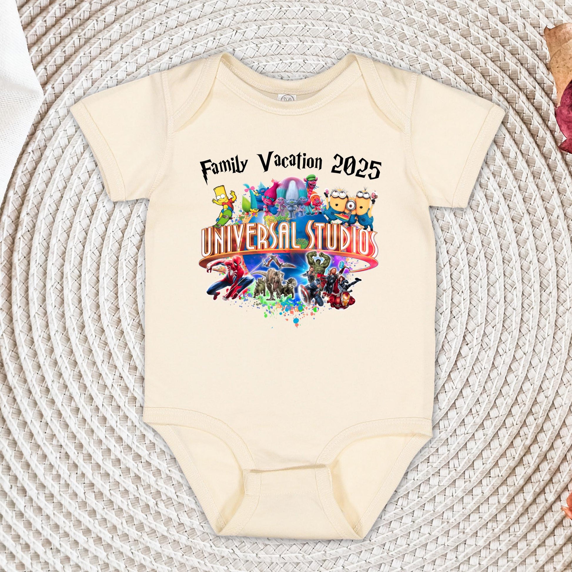 Personalized  Universal Studios Shirt, Family Vacation 2025 Shirt, Disney Family T-shirt, Universal Studios Family Trip Tee