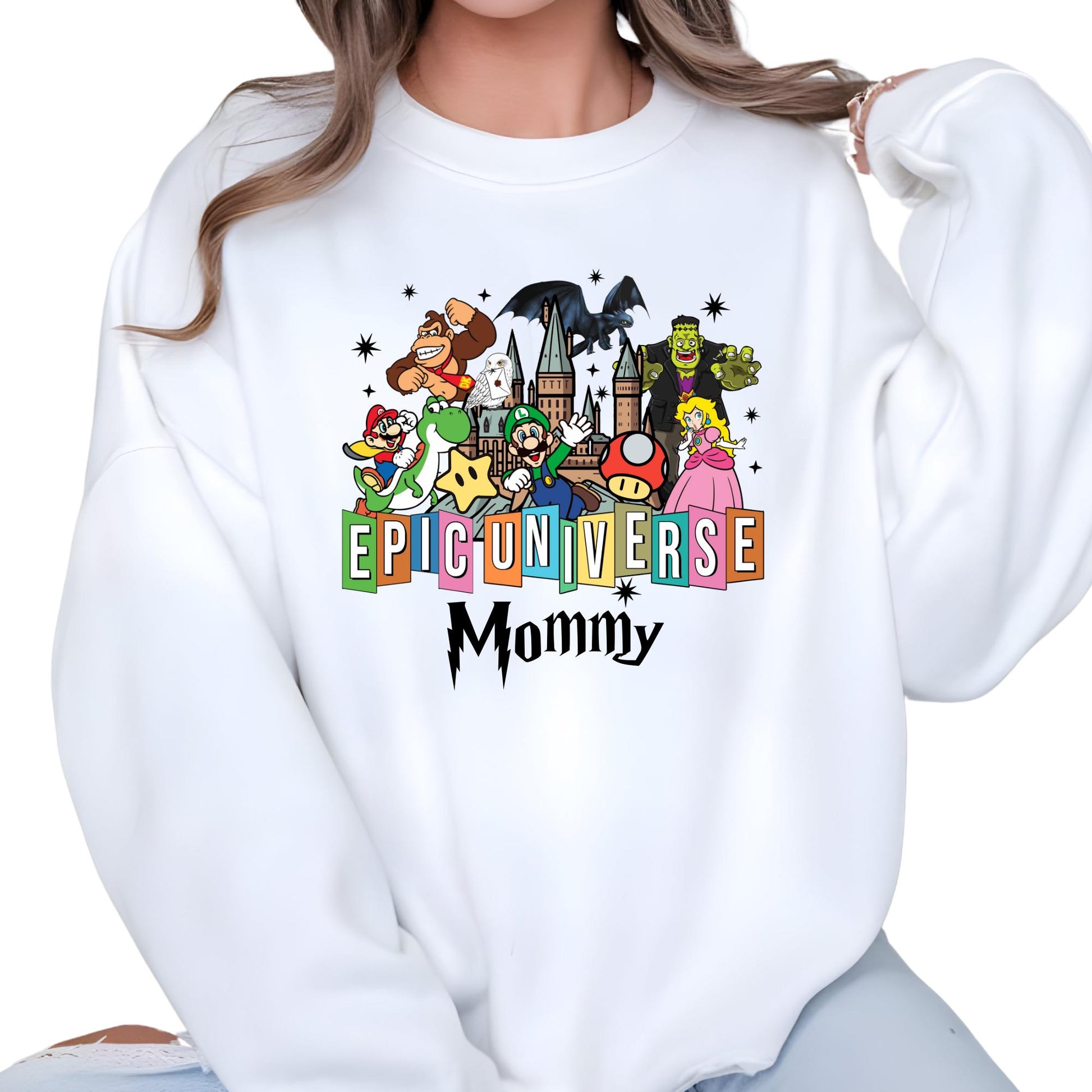 Personalized Epic Universe Sweatshirt: Orlando Family Trip Souvenir