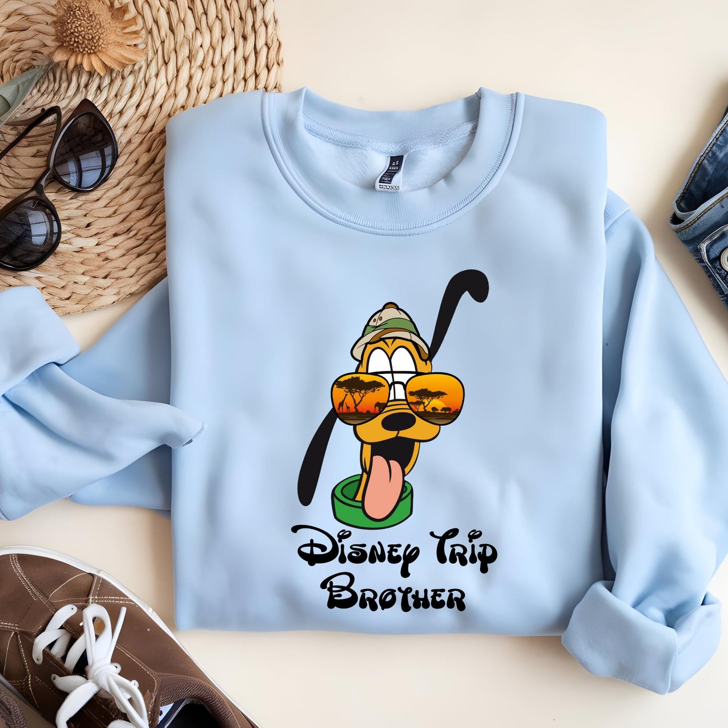 Personalized Animal Kingdom Family Sweatshirt, Disney World Family Sweat, Disney Birthday, Disney Trip Hoodie