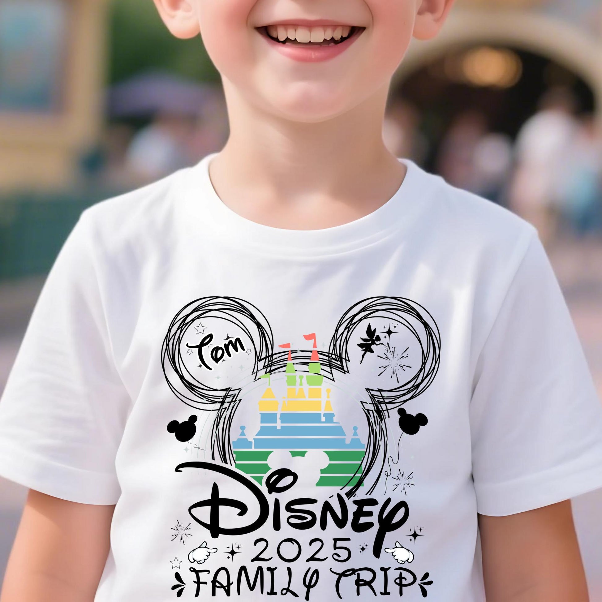 Personalized Disneyworld Family Trip Shirt, 2025 Disney Family Vacation Shirt, Custom Family Matching Shirt, Disney Minnie Mickey Shirt