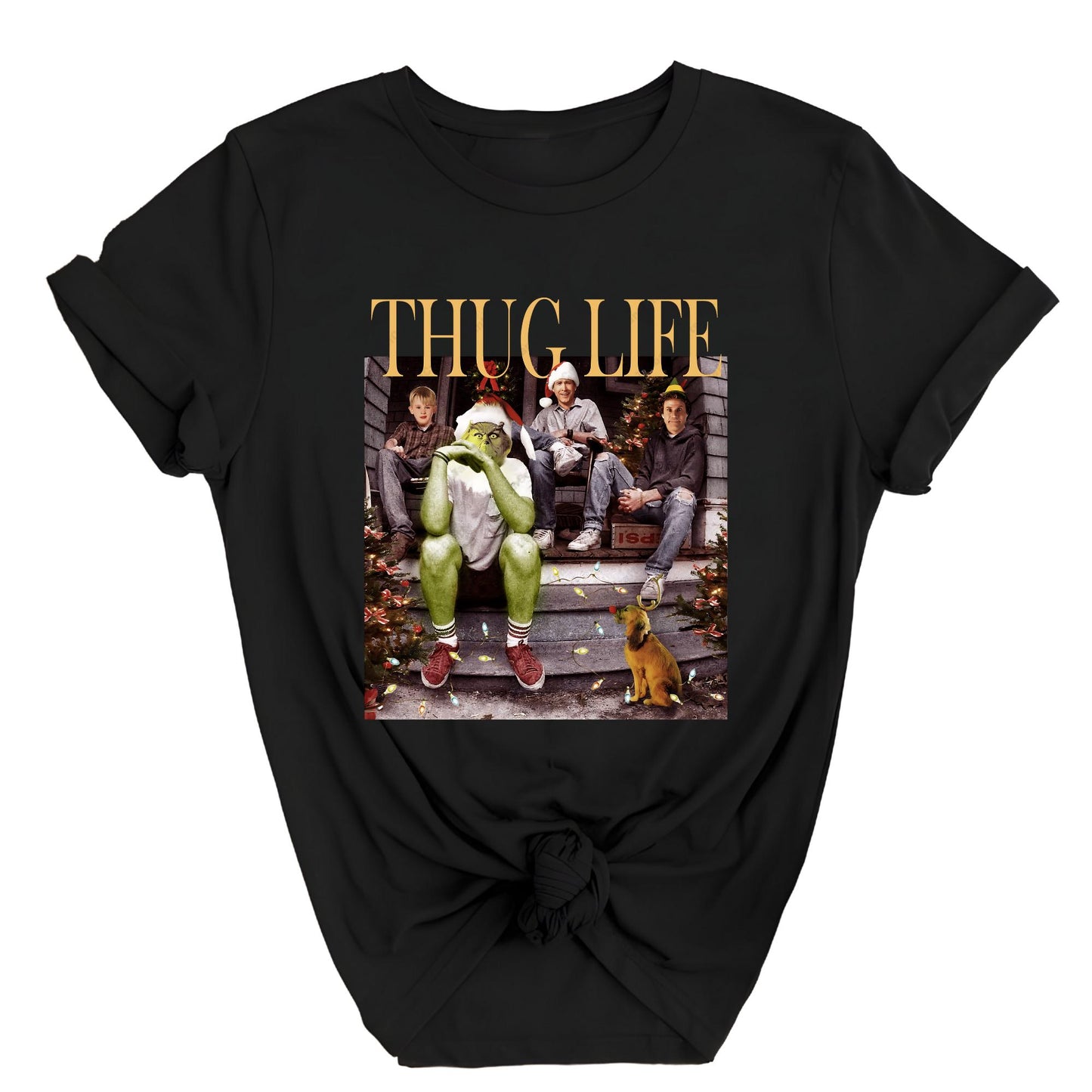 Thug Life Christmas Shirt Funny Christmas T shirt Christmas Friends Shirt Christmas Gifts For Women | Holiday Gifts