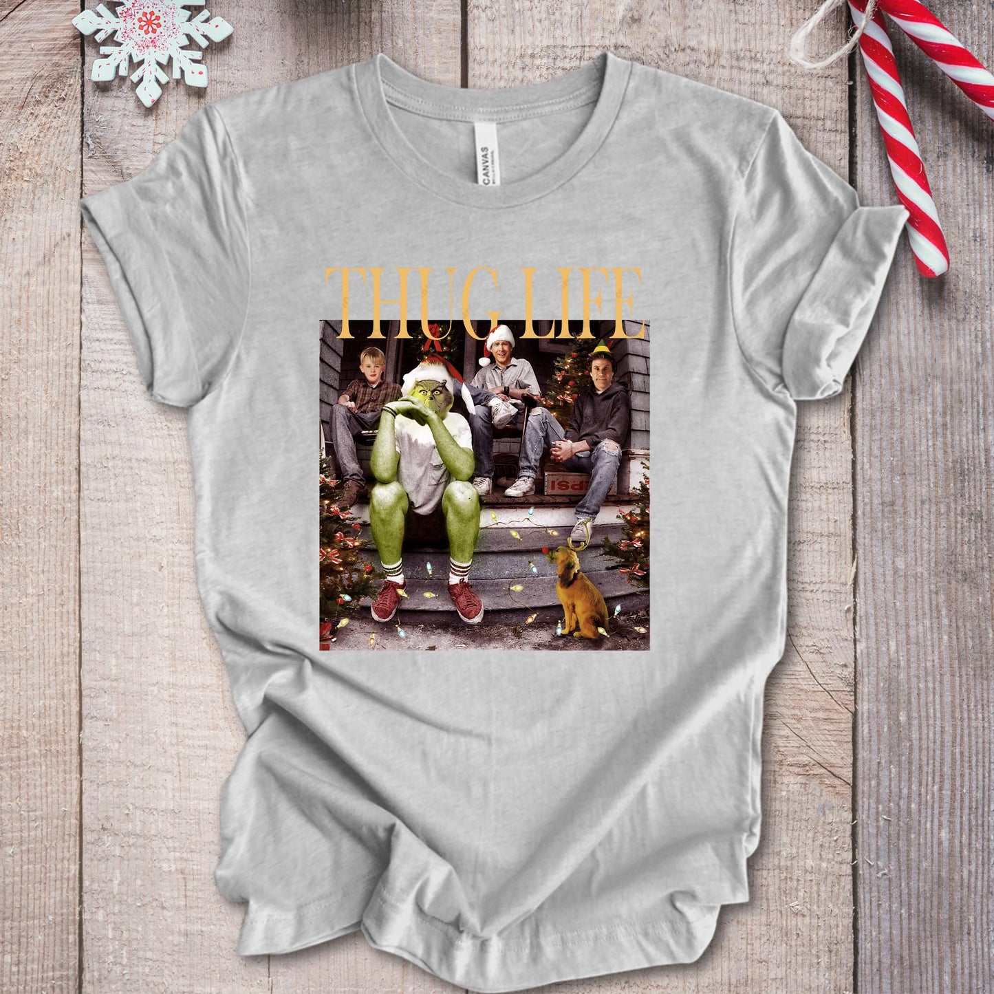 Thug Life Christmas Shirt Funny Christmas T shirt Christmas Friends Shirt Christmas Gifts For Women | Holiday Gifts