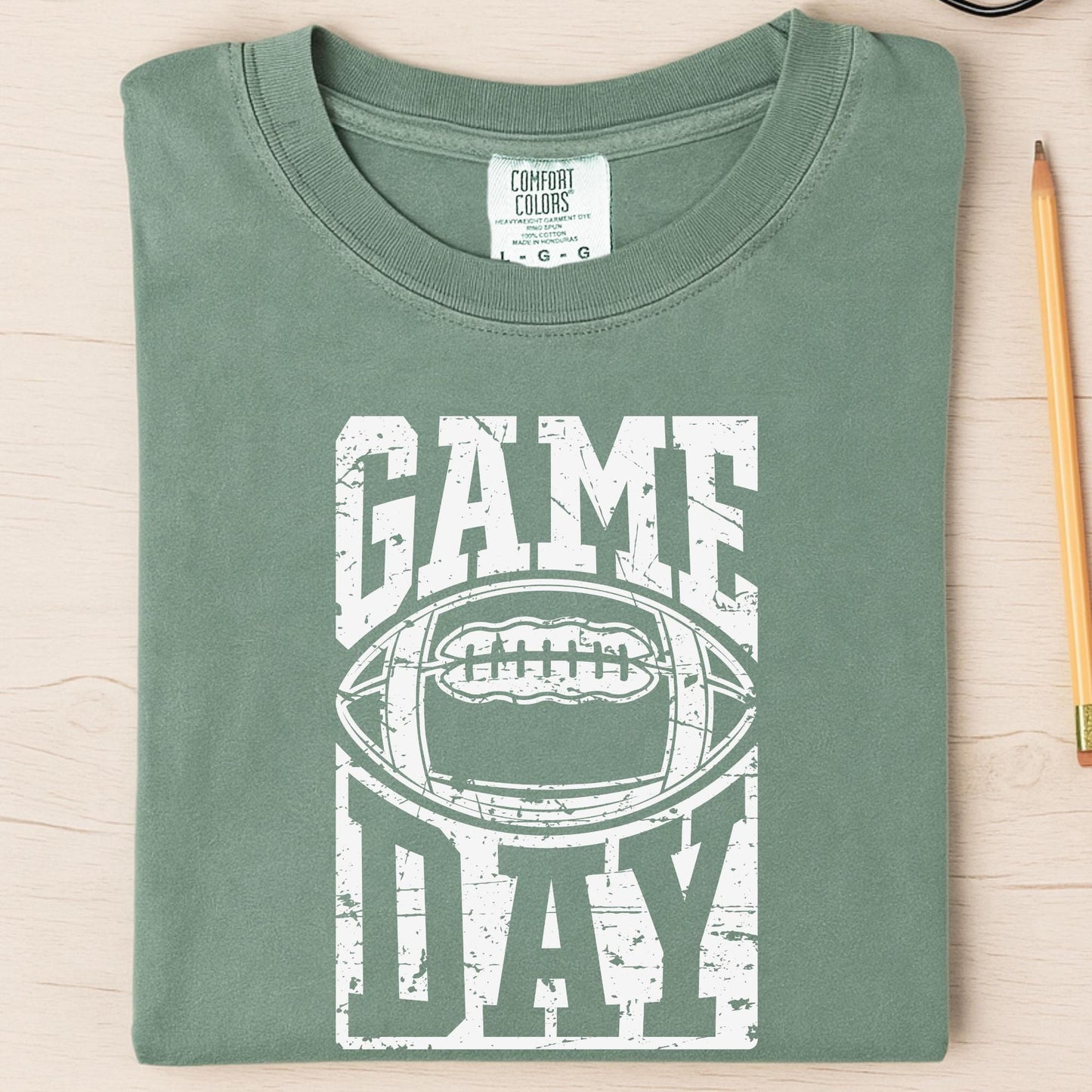 Comfort Colors® Football Season Game Day Shirt, Football Mama T Shirt, Football Fall Season Tee. Family Fun Day Shirt