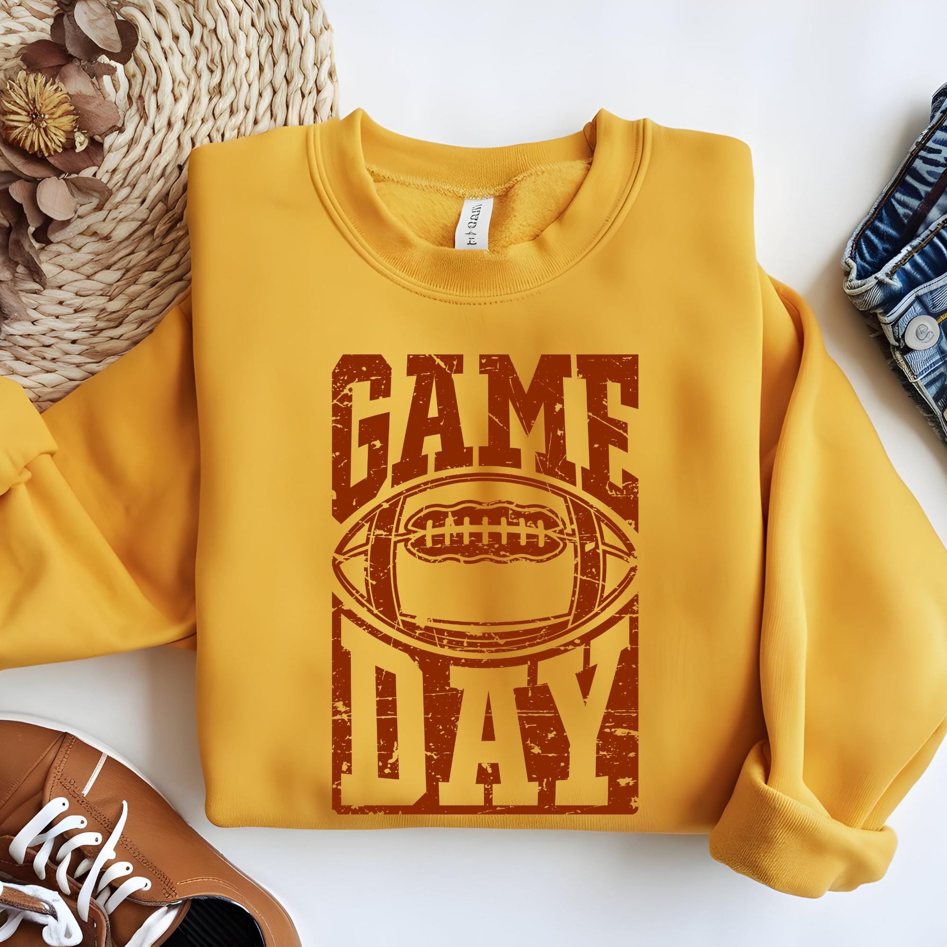 Game Day Sweatshirt, Football Sweatshirt, Game day Hoodies, Women Football Outfit, Game Day Shirt, Football Season Sweatshirt