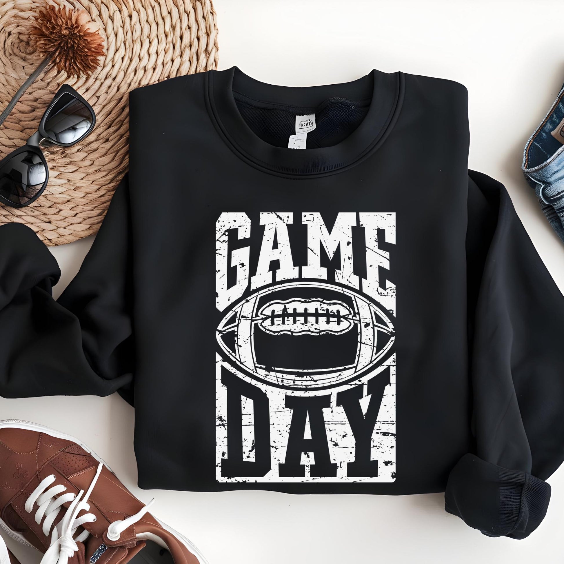 Game Day Sweatshirt, Football Sweatshirt, Game day Hoodies, Women Football Outfit, Game Day Shirt, Football Season Sweatshirt
