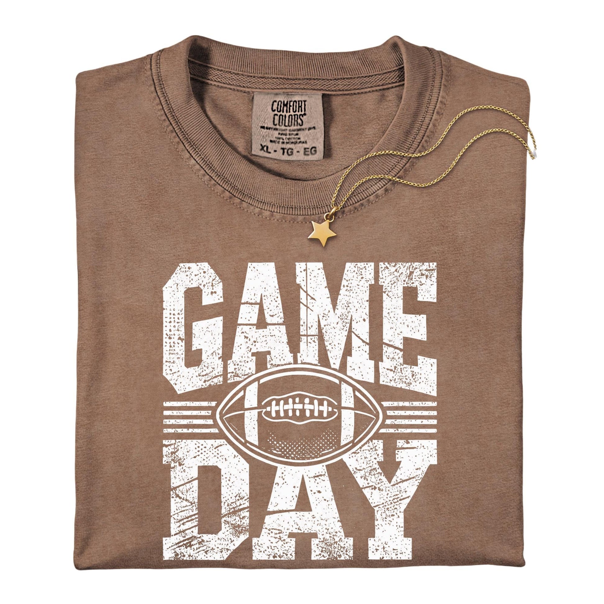 Comfort Colors© Game Day Shirt Football Mom Shirt Football Season Shirt Football Game Day Shirt Sports Mom Tee Football Fall Season Shirt