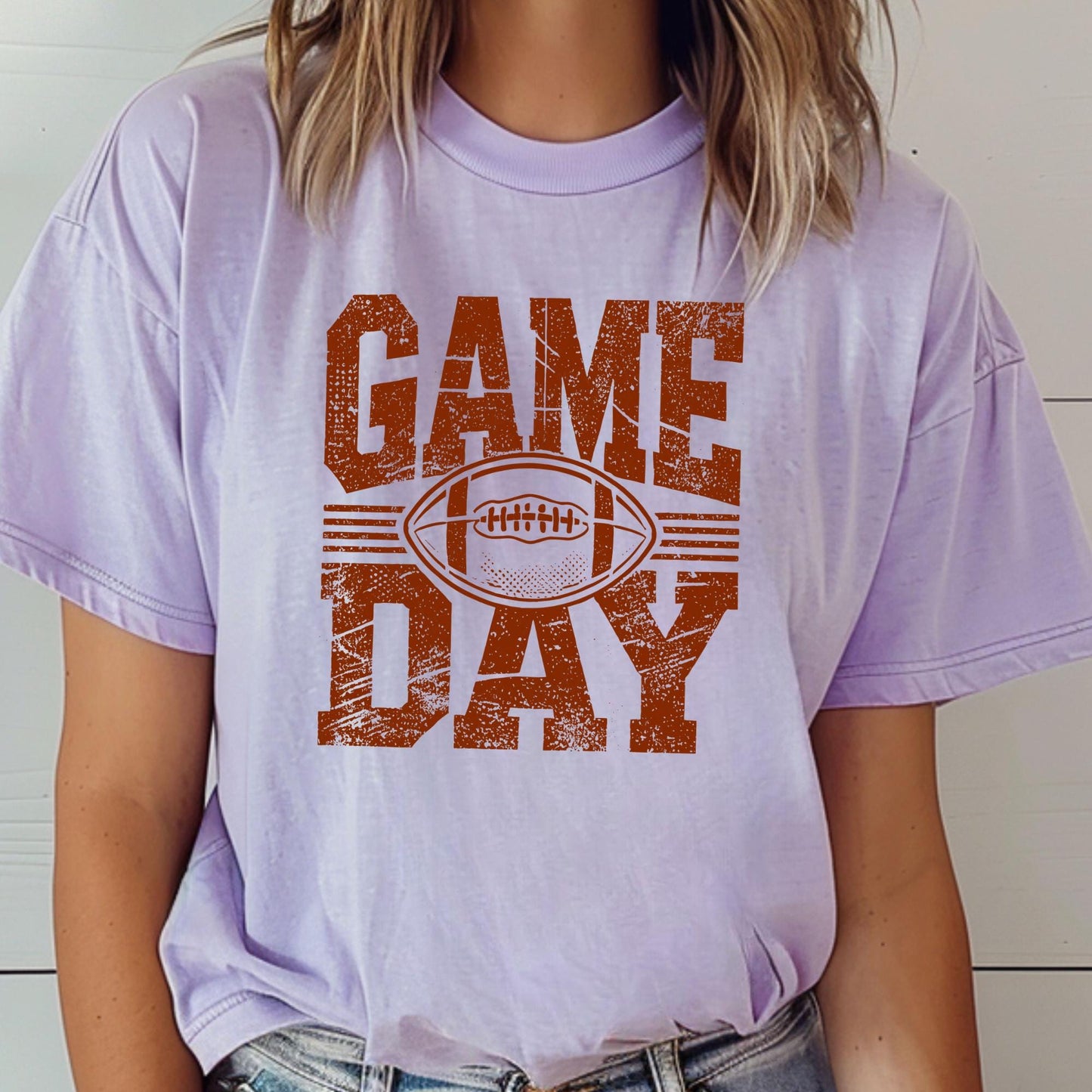 Comfort Colors© Game Day Shirt Football Mom Shirt Football Season Shirt Football Game Day Shirt Sports Mom Tee Football Fall Season Shirt