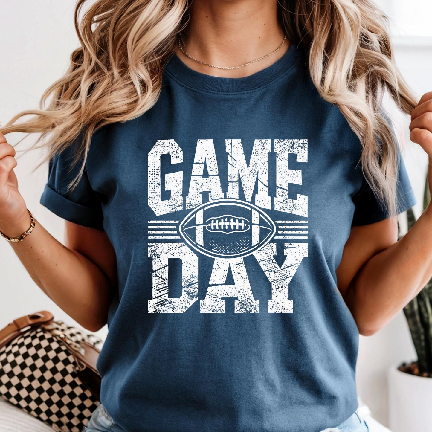 Comfort Colors© Game Day Shirt Football Mom Shirt Football Season Shirt Football Game Day Shirt Sports Mom Tee Football Fall Season Shirt