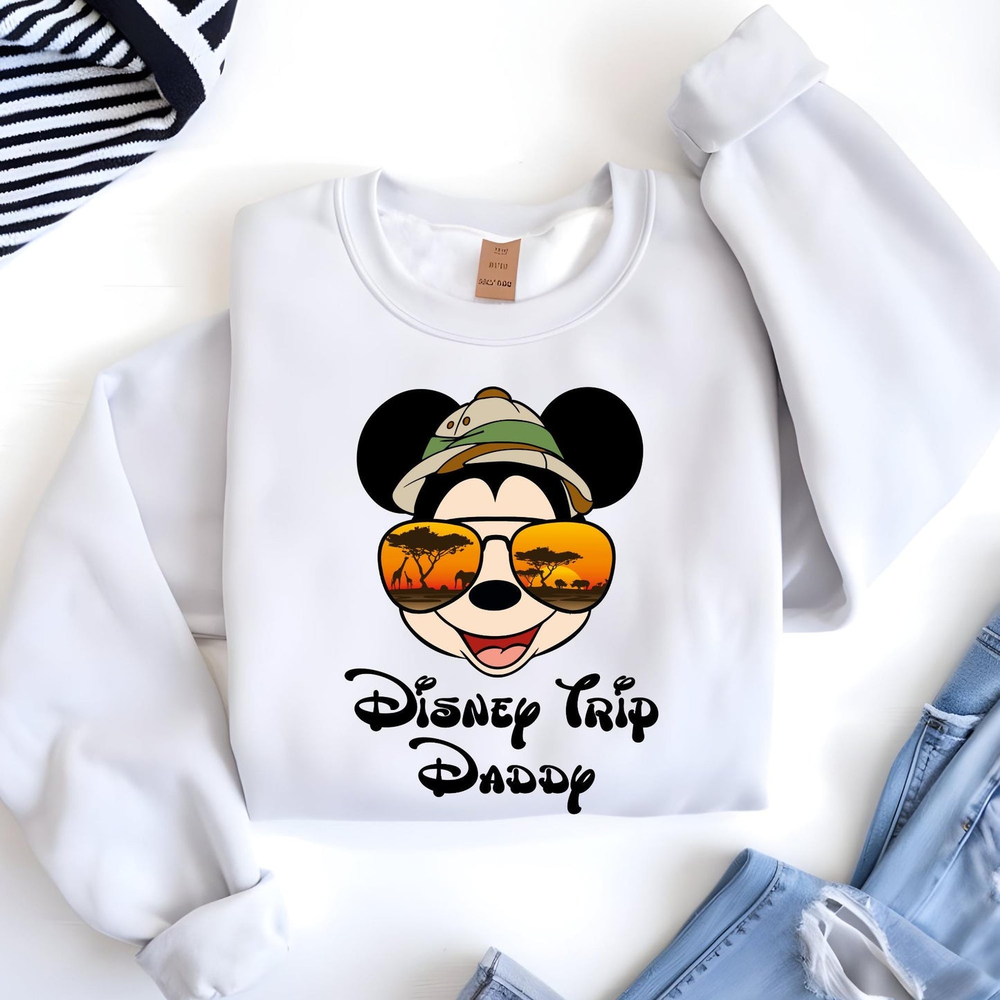 Personalized Animal Kingdom Family Sweatshirt, Disney World Family Sweat, Disney Birthday, Disney Trip Hoodie