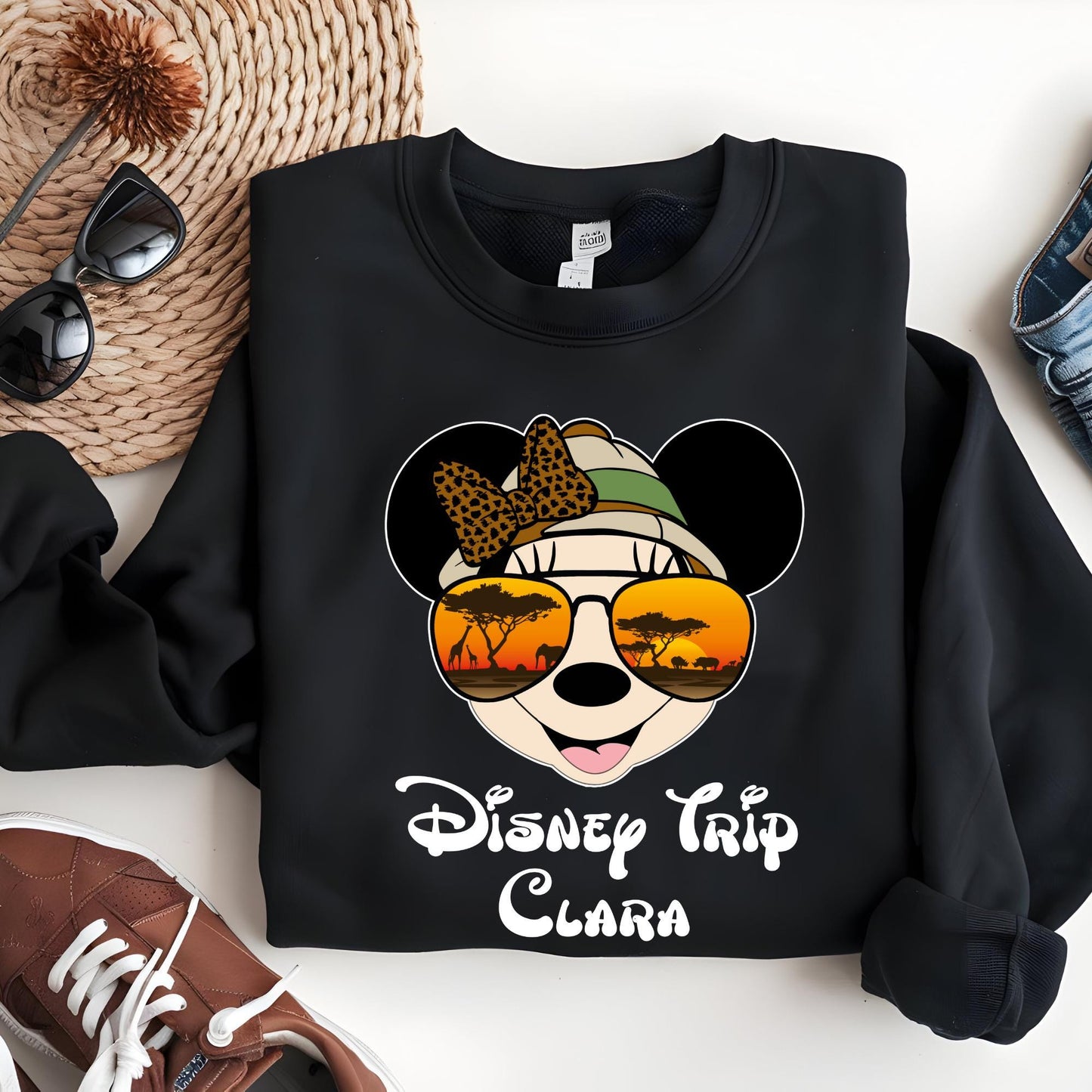 Personalized Animal Kingdom Family Sweatshirt, Disney World Family Sweat, Disney Birthday, Disney Trip Hoodie