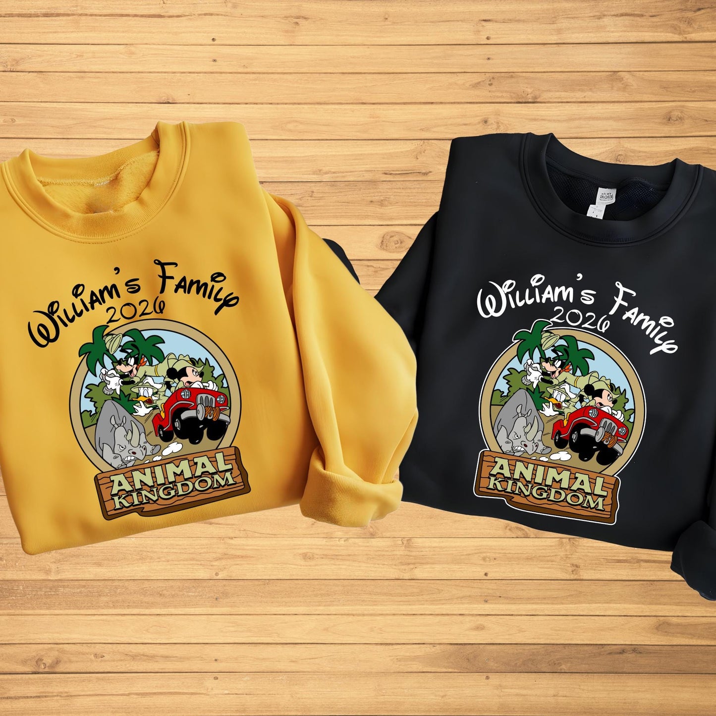 Disney Animal Kingdom Sweatshirt, Personalized Animal Kingdom 2026 Sweat, Animal Kingdom Matching Hoodie