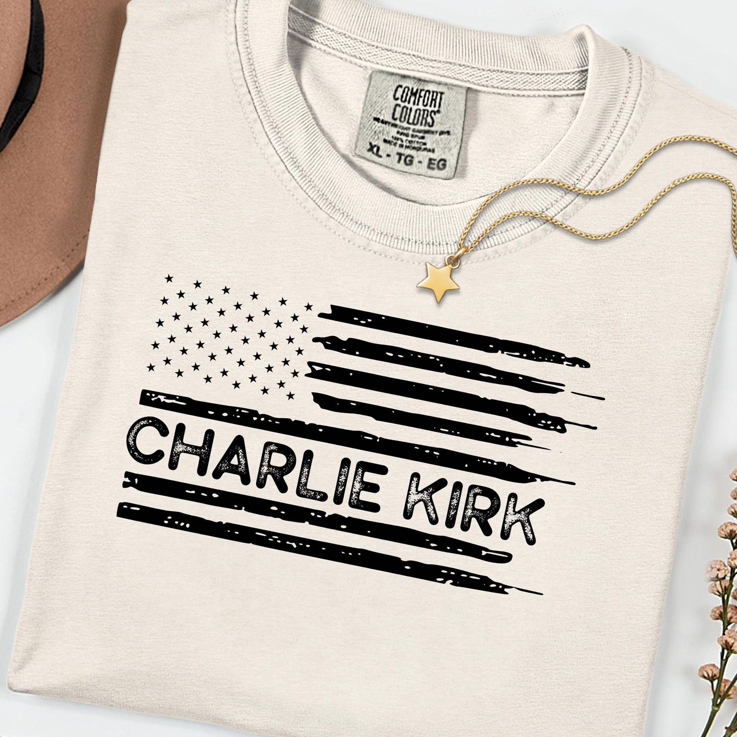 Charlie Kirk Comfort Colors® Shirt: Memorial Activist Shirt, Activist Attack Tee, Justice For Charlie, RIP Charlie Kirk Shirt, Human Rights