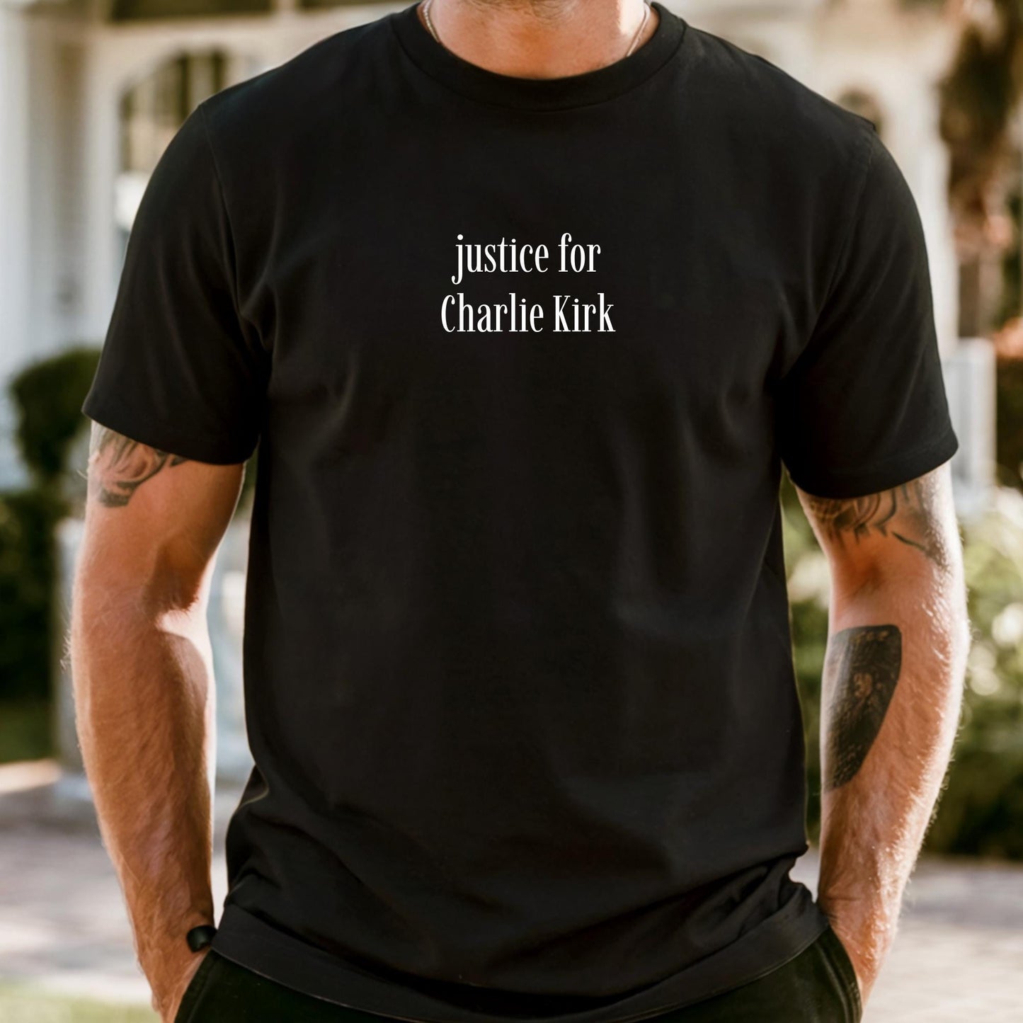 Charlie Kirk Support Shirt: Patriotic Free Speech Graphic Tee, Human Rights
