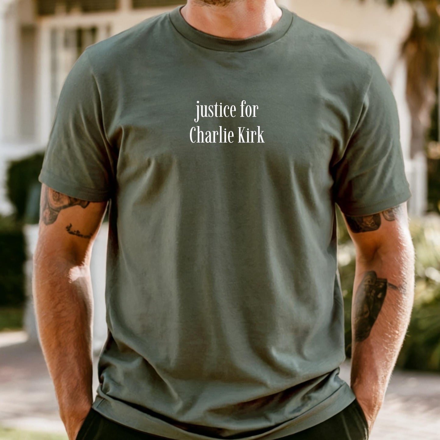 Charlie Kirk Support Shirt: Patriotic Free Speech Graphic Tee, Human Rights