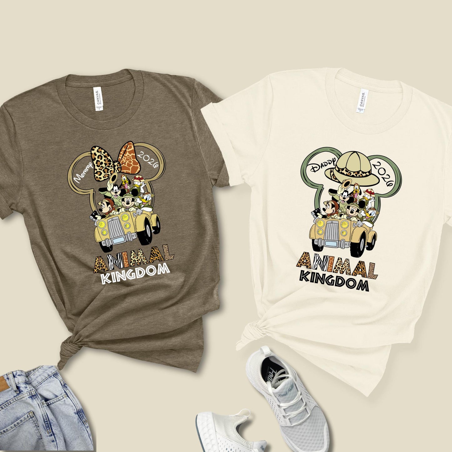 Custom Disney Trip Shirt, Animal Kingdom Family Shirt, Mickey Safari Shirt, Animal Kingdom Matching Shirts, Safari Family Matching Shirts