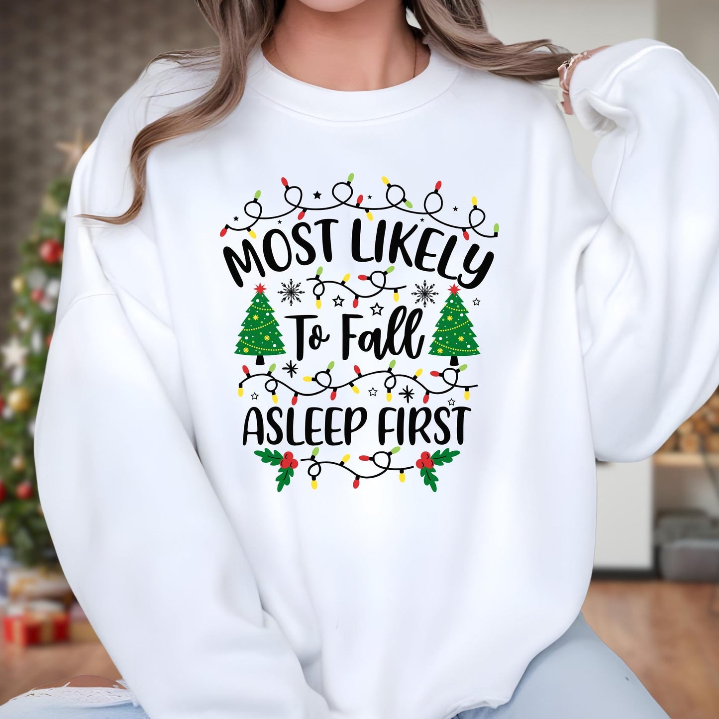 Most Likely To Christmas Sweatshirt, Funny Christmas Hoodie, Family Matching Sweats Christmas Gift
