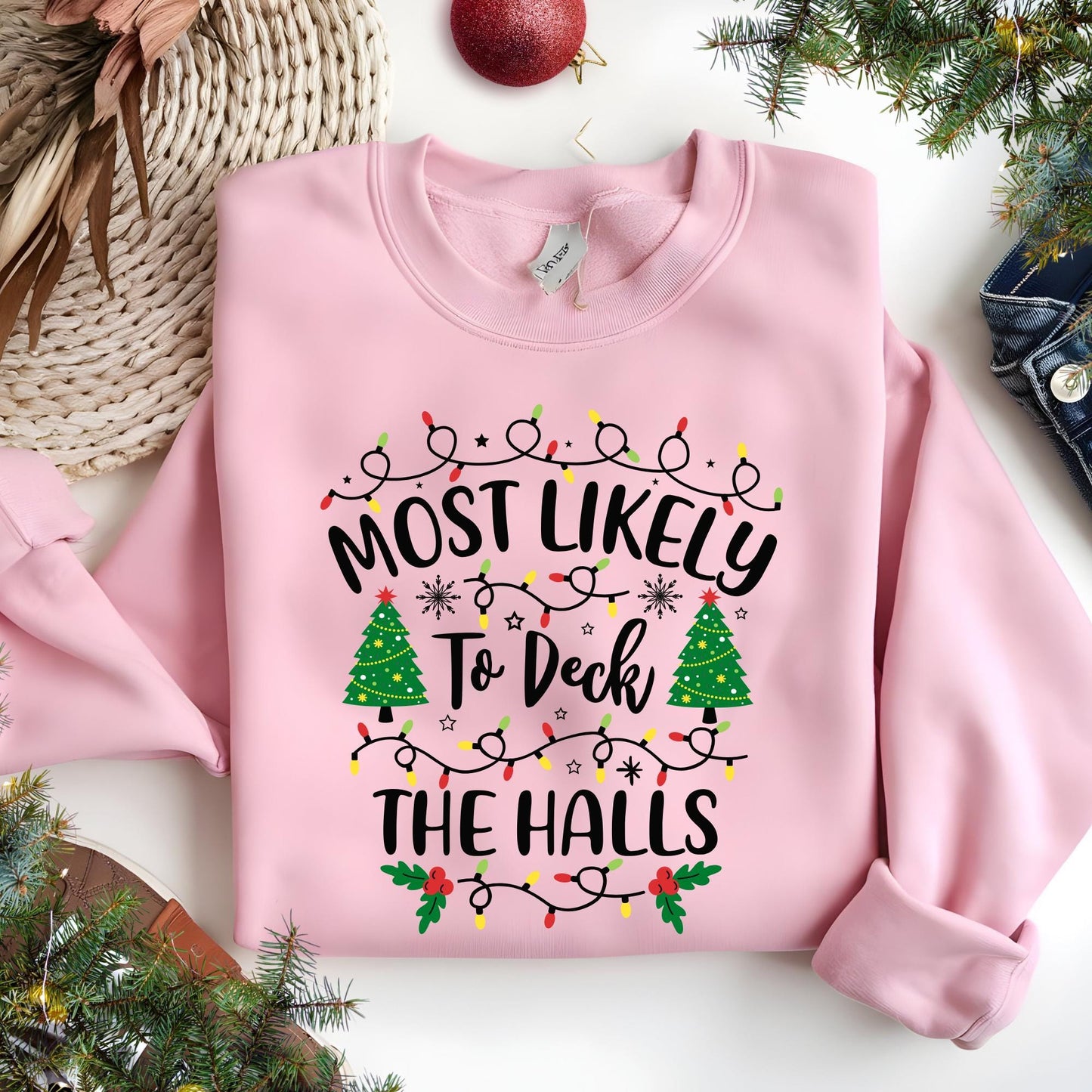 Most Likely To Christmas Sweatshirt, Funny Christmas Hoodie, Family Matching Sweats Christmas Gift