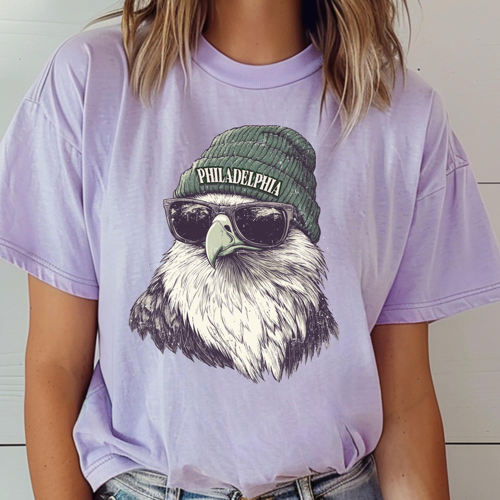 Philadelphia Football Fan Comfort Colors® Mascot T-Shirt
