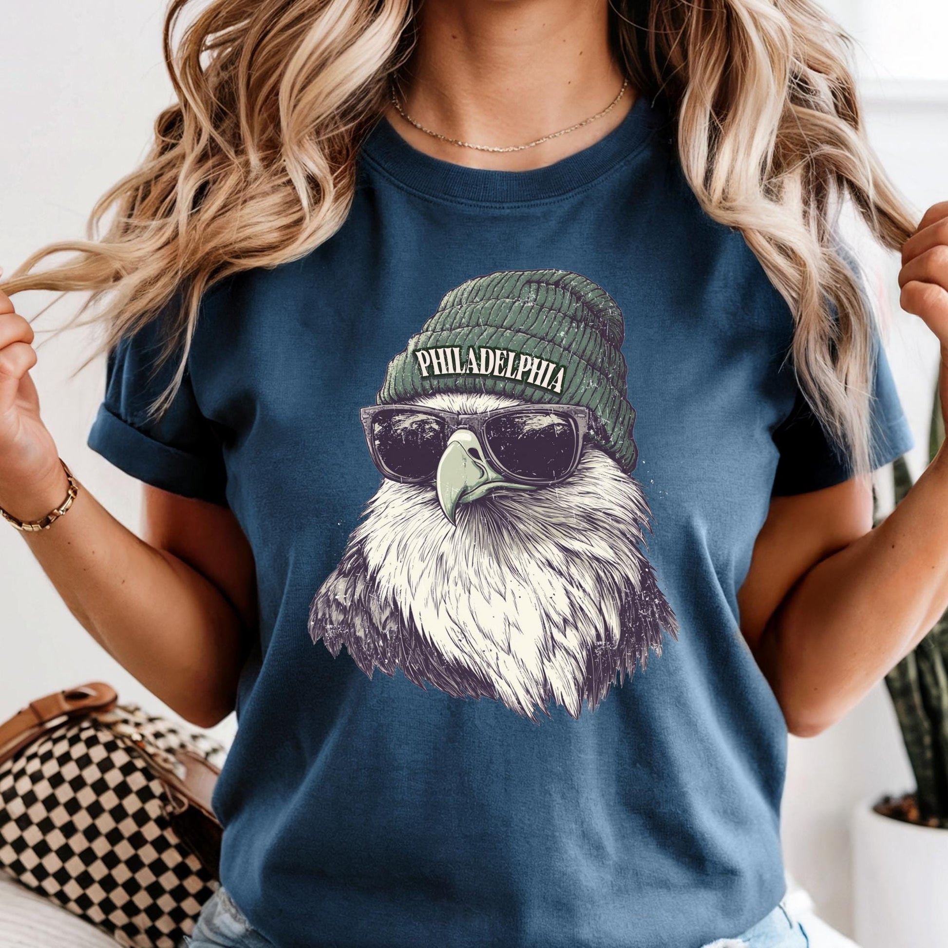 Philadelphia Football Fan Comfort Colors® Mascot T-Shirt
