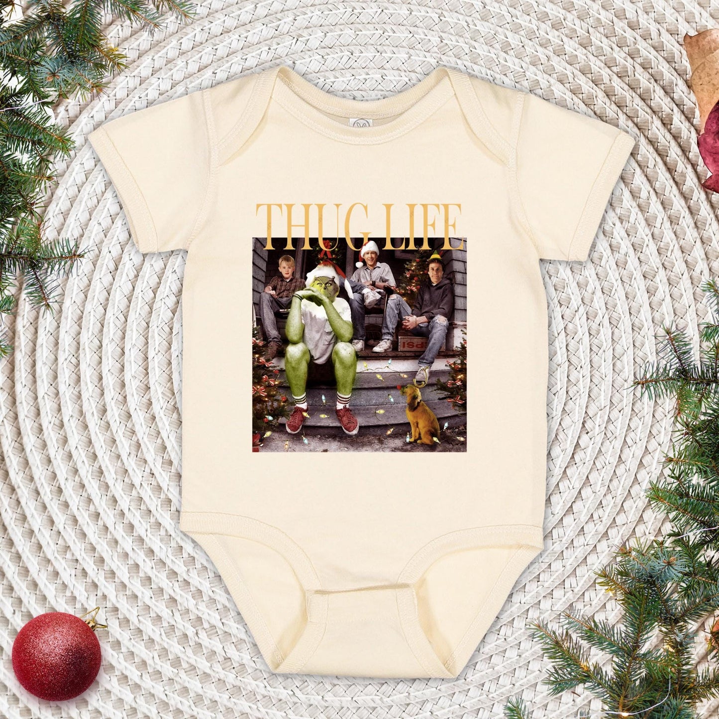 Thug Life Christmas Shirt Funny Christmas T shirt Christmas Friends Shirt Christmas Gifts For Women | Holiday Gifts