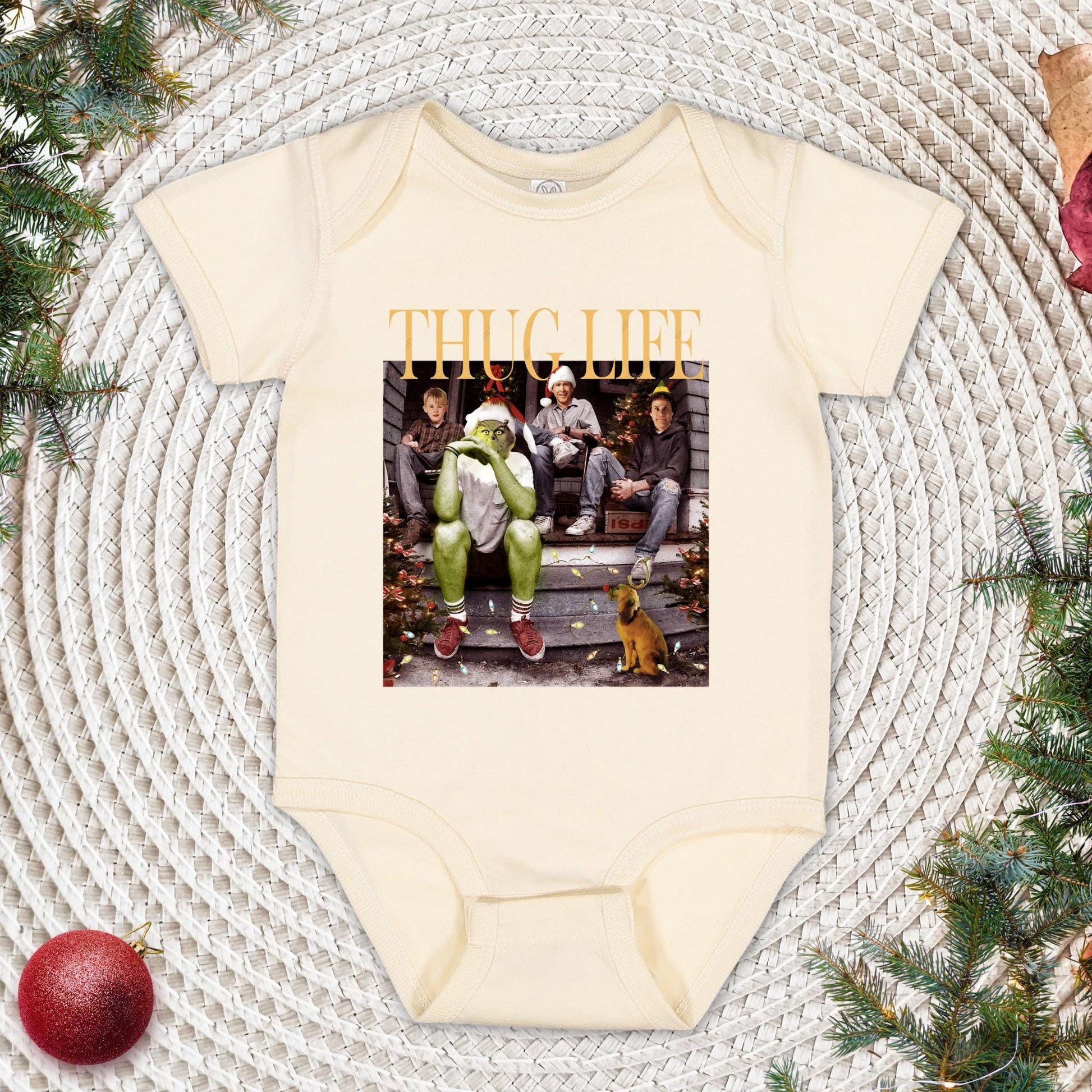 Thug Life Christmas Shirt Funny Christmas T shirt Christmas Friends Shirt Christmas Gifts For Women | Holiday Gifts
