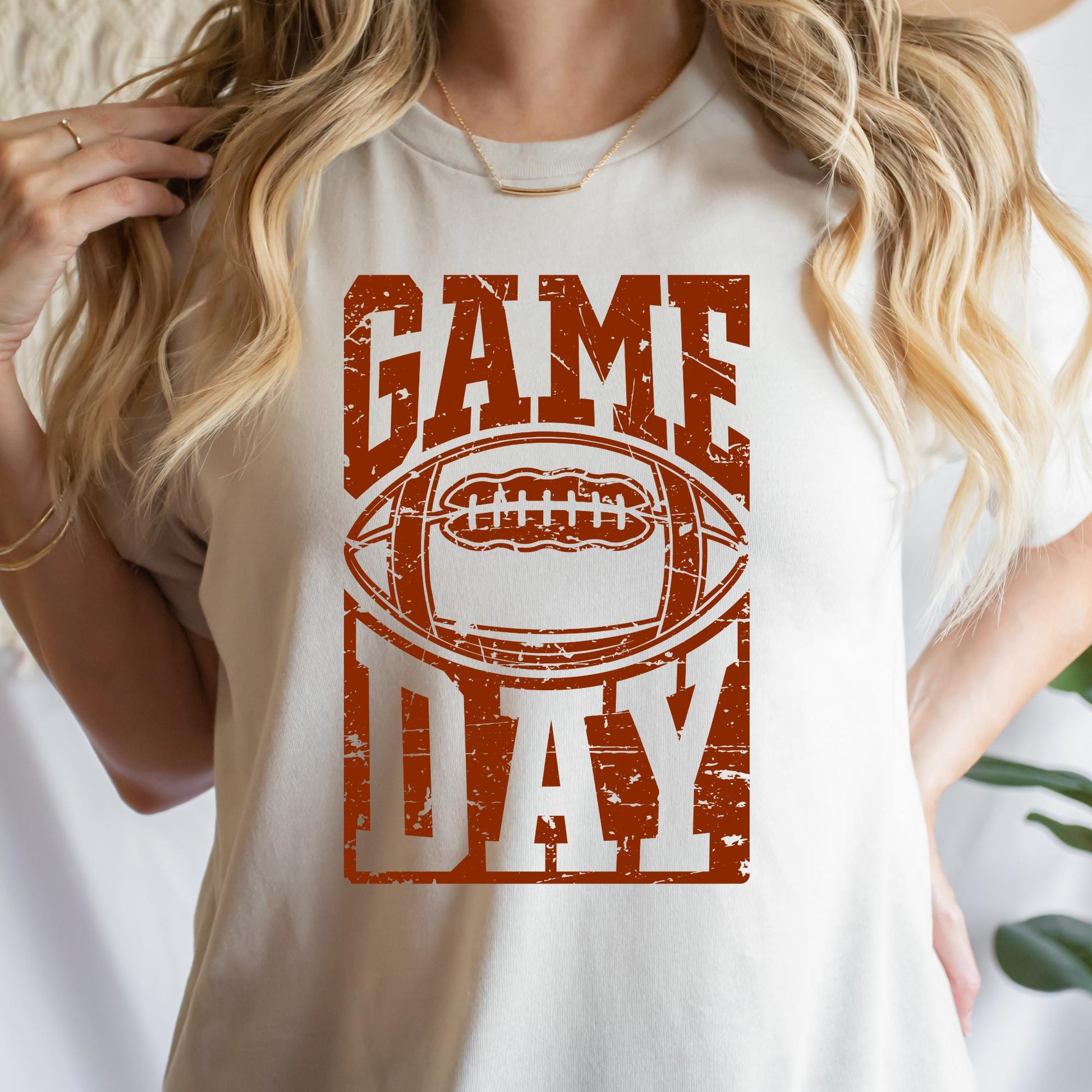 Comfort Colors® Football Season Game Day Shirt, Football Mama T Shirt, Football Fall Season Tee. Family Fun Day Shirt