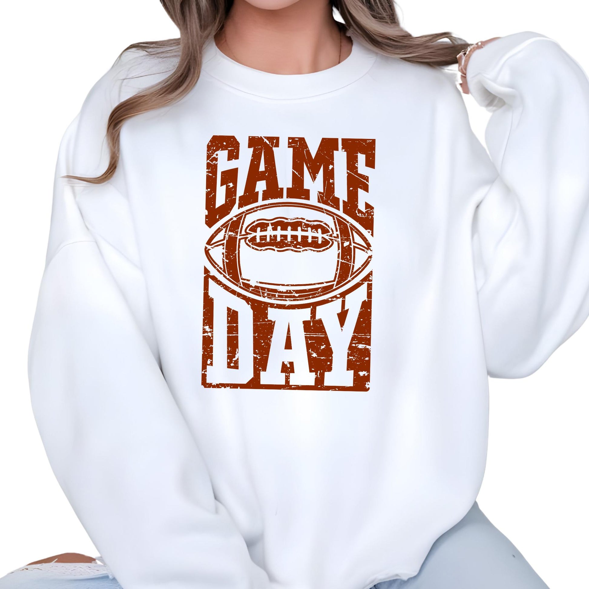 Game Day Sweatshirt, Football Sweatshirt, Game day Hoodies, Women Football Outfit, Game Day Shirt, Football Season Sweatshirt